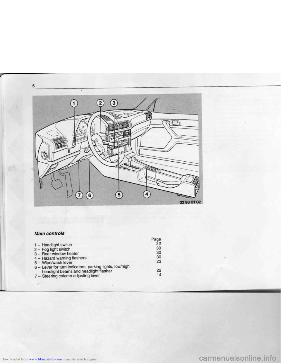 BMW 7 SERIES 1994 E38 Owners Manual Downloaded from www.Manualslib.com manuals search engine   