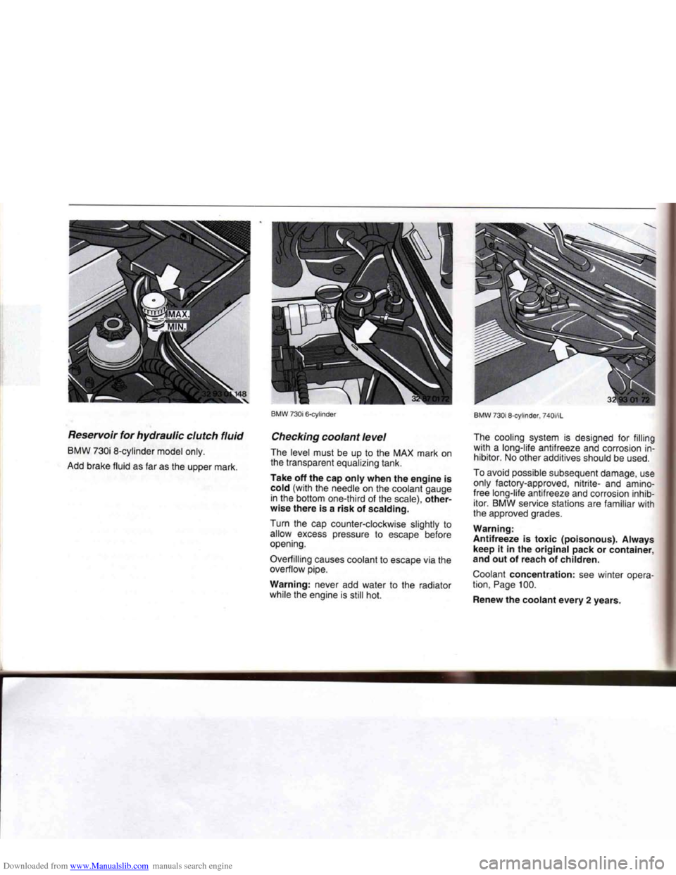 BMW 7 SERIES 1994 E38 Manual Online Downloaded from www.Manualslib.com manuals search engine   