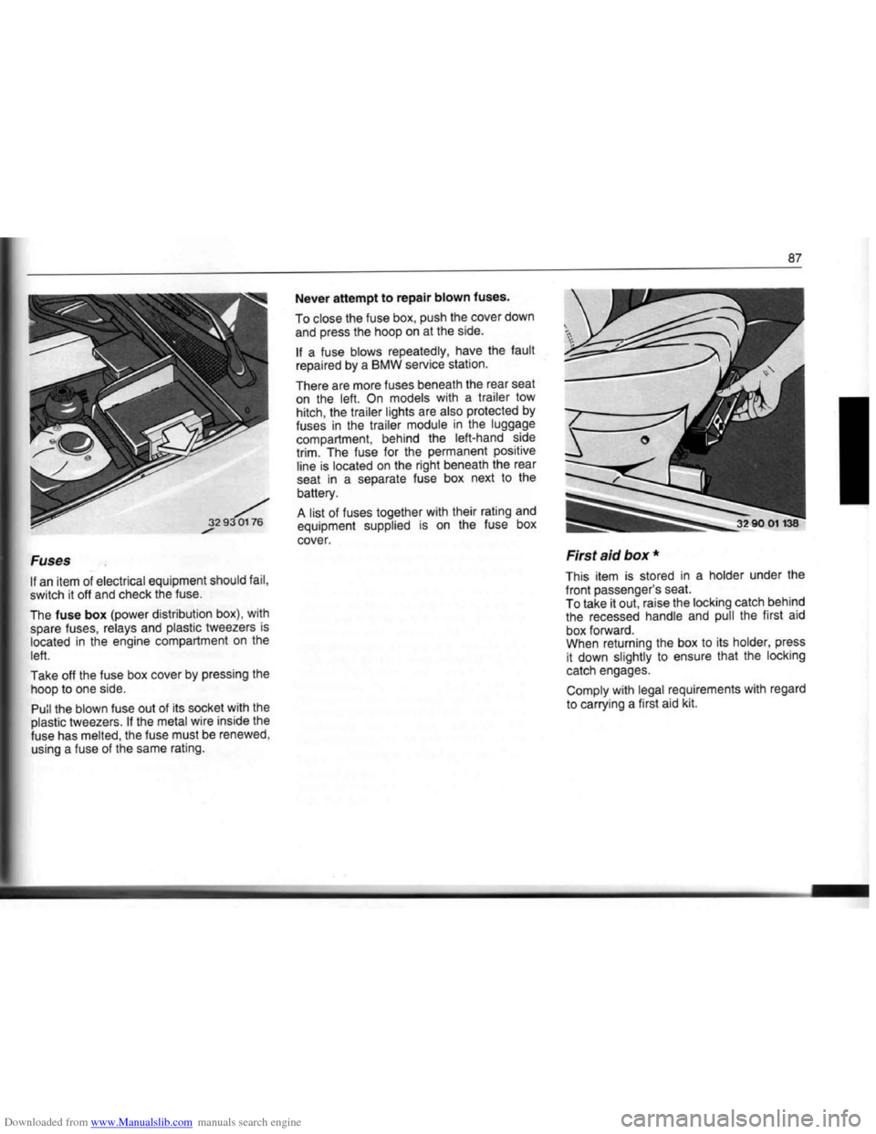 BMW 7 SERIES 1994 E38 Manual Online Downloaded from www.Manualslib.com manuals search engine   