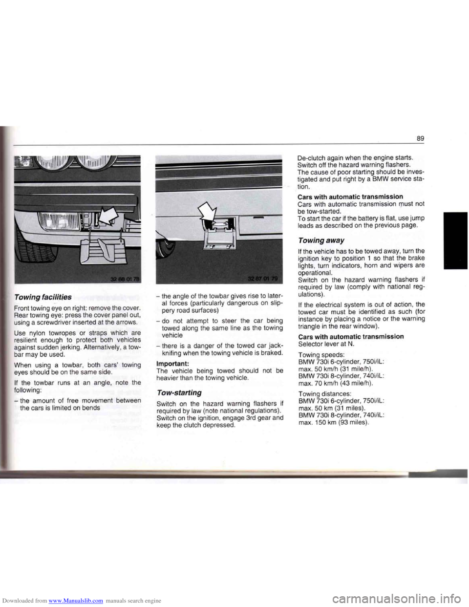 BMW 7 SERIES 1994 E38 Manual Online Downloaded from www.Manualslib.com manuals search engine   