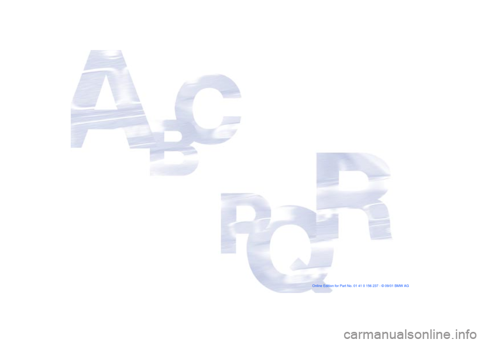 BMW M3 COUPE 2002 E46 Owners Manual 140n 