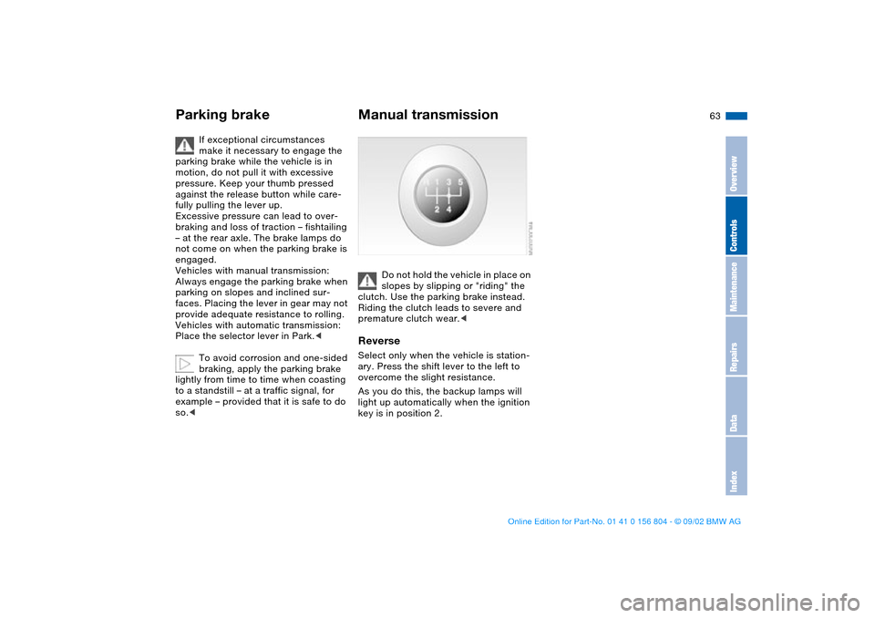 2003 bmw 325i owners manual