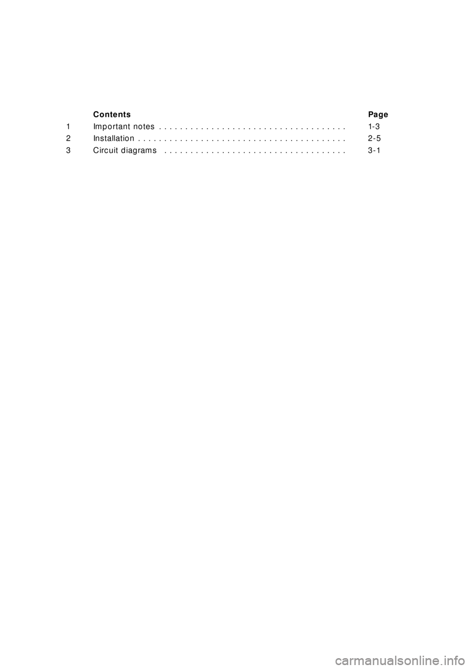 BMW X5 2000 E53 Xenon Lights Instalation Instruction Manual Inhalt Seite
1 Wichtige Hinweise  . . . . . . . . . . . . . . . . . . . . . . . . . . . . . . . . . . 1-1
2 Einbau  . . . . . . . . . . . . . . . . . . . . . . . . . . . . . . . . . . . . . . . . . . 