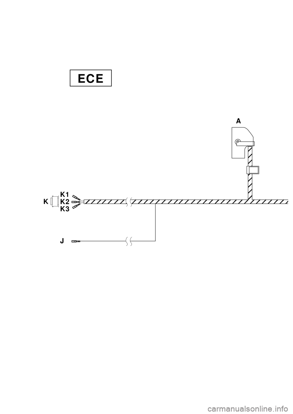 BMW X5 2000 E53 Xenon Lights Instalation Instruction Manual K
J K1
K2
K3A
ECE 