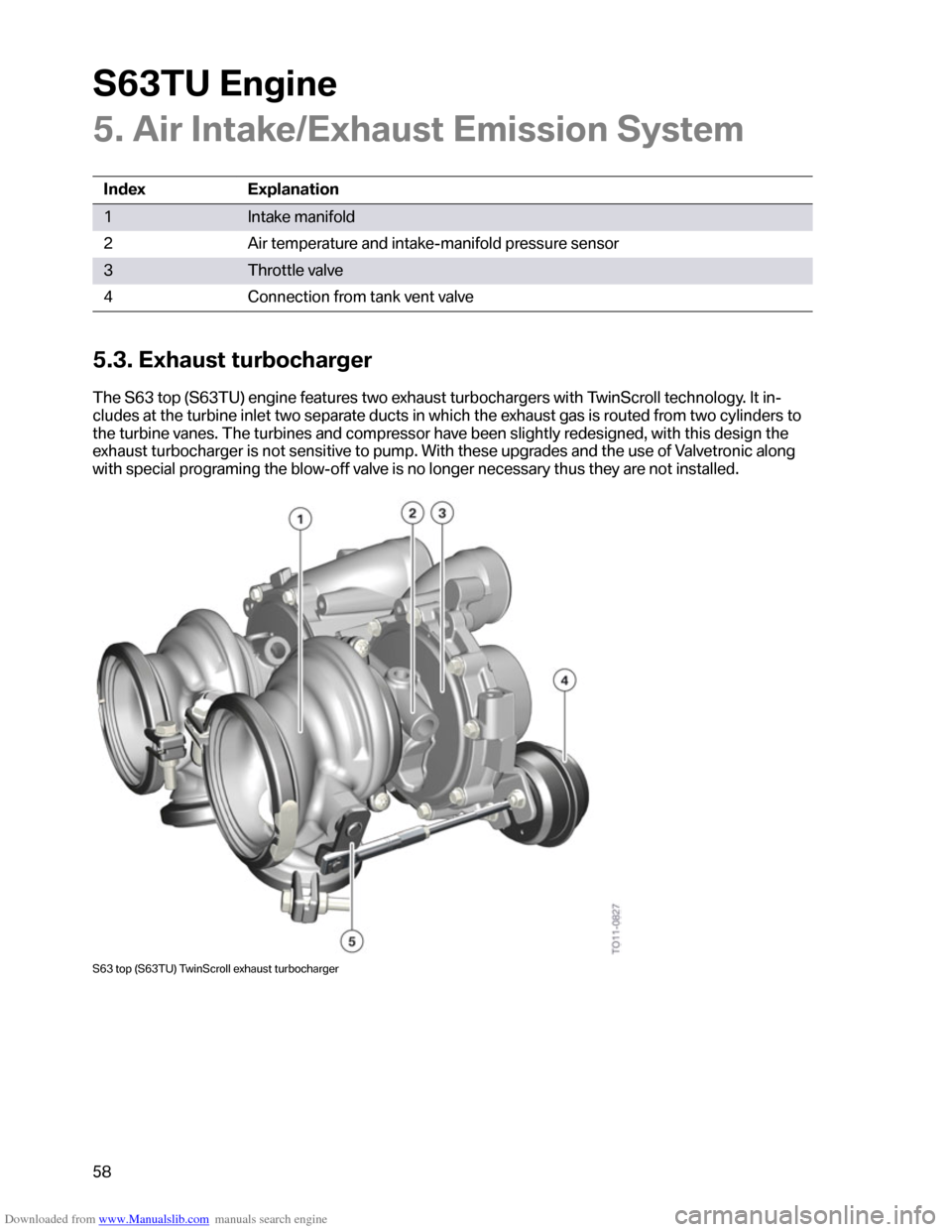 BMW M6 2012 F12 S63TU Engine Technical Training Manual Downloaded from www.Manualslib.com manuals search engine �������	�
���
�
�4���%����#�
���$�
�0�	�5����"���	���"�"���
��� �"��
�
�7�E
�#�
��
�5�	�5����
�����

�1�+�