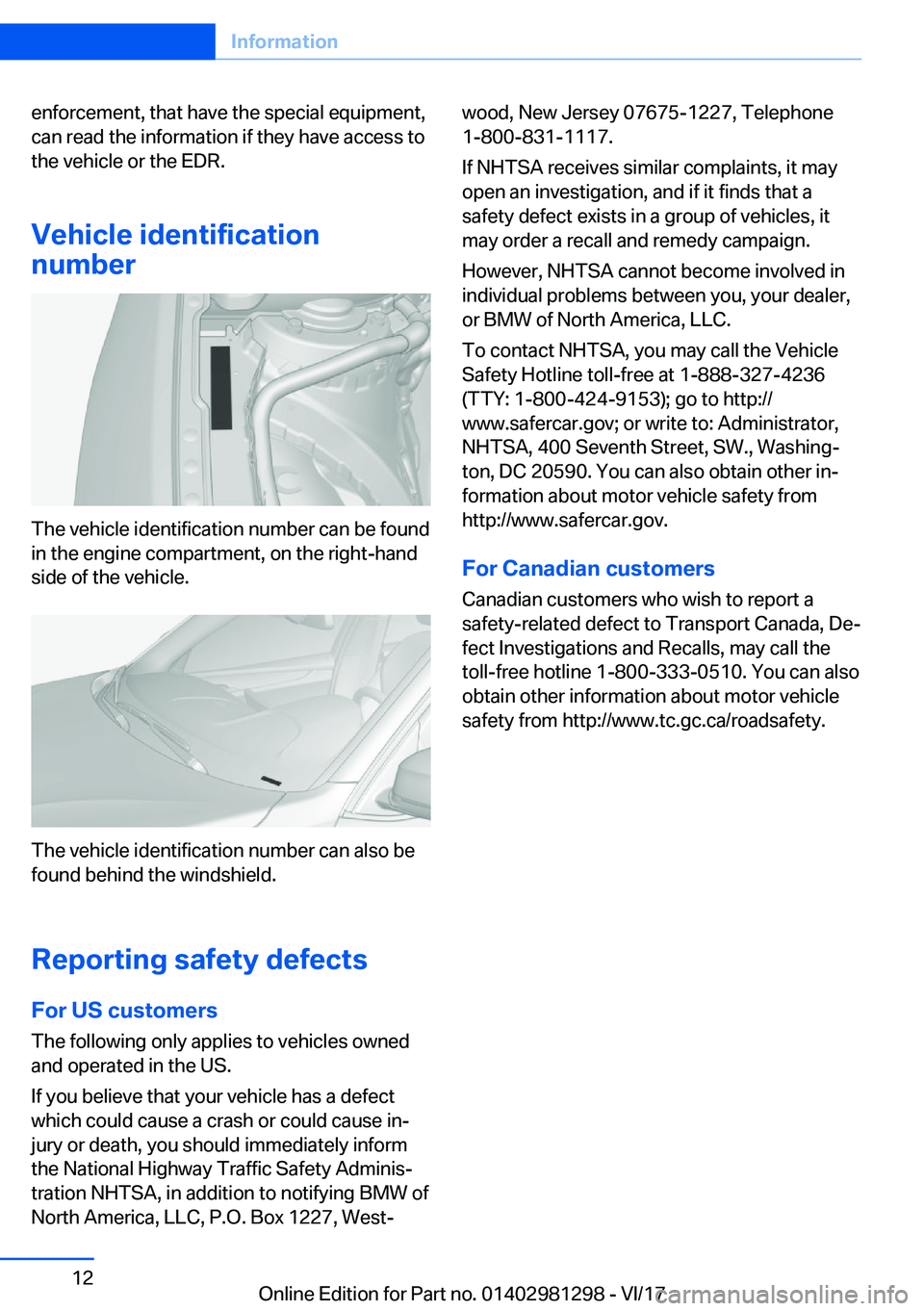 BMW 2 SERIES CONVERTIBLE 2018 User Guide �e�n�f�o�r�c�e�m�e�n�t�,� �t�h�a�t� �h�a�v�e� �t�h�e� �s�p�e�c�i�a�l� �e�q�u�i�p�m�e�n�t�,�c�a�n� �r�e�a�d� �t�h�e� �i�n�f�o�r�m�a�t�i�o�n� �i�f� �t�h�e�y� �h�a�v�e� �a�c�c�e�s�s� �t�o�t�h�e� �v�e�h�i