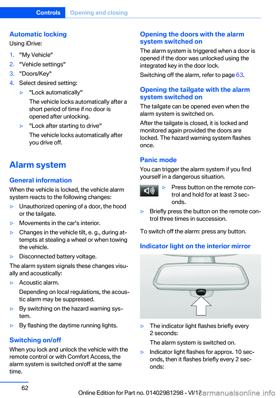 BMW 2 SERIES CONVERTIBLE 2018 Repair Manual �A�u�t�o�m�a�t�i�c��l�o�c�k�i�n�g�U�s�i�n�g� �i�D�r�i�v�e�:�1�.�"�M�y� �V�e�h�i�c�l�e�"�2�.�"�V�e�h�i�c�l�e� �s�e�t�t�i�n�g�s�"�3�.�"�D�o�o�r�s�/�K�e�y�"�4�.�S�e�l�e�c�t� �d�e