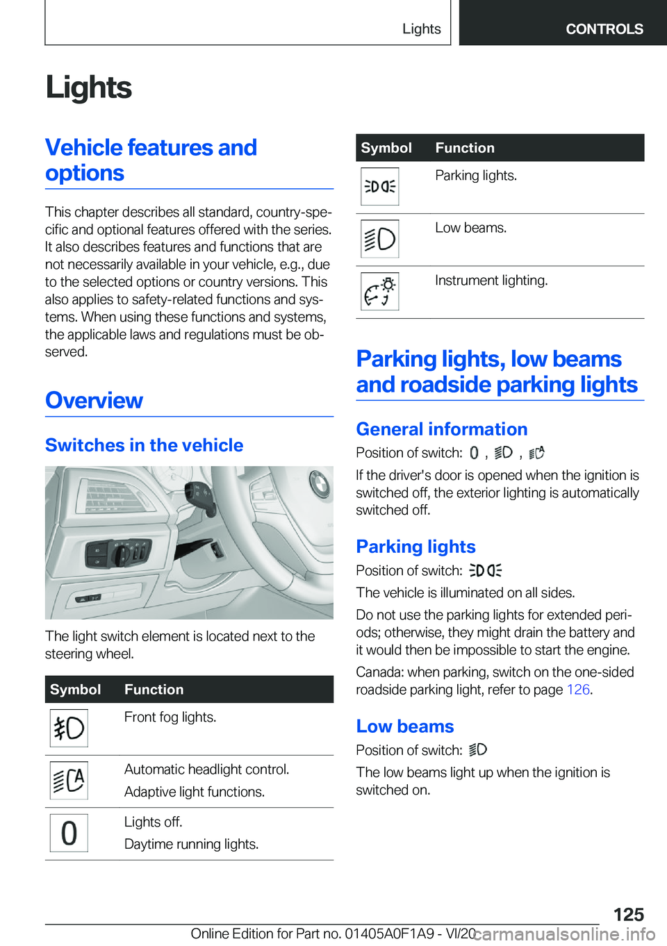 BMW 2 SERIES COUPE 2021  Owners Manual �L�i�g�h�t�s�V�e�h�i�c�l�e��f�e�a�t�u�r�e�s��a�n�d�o�p�t�i�o�n�s
�T�h�i�s��c�h�a�p�t�e�r��d�e�s�c�r�i�b�e�s��a�l�l��s�t�a�n�d�a�r�d�,��c�o�u�n�t�r�y�-�s�p�e#j�c�i�f�i�c��a�n�d��o�p�t�i�o�n�a�