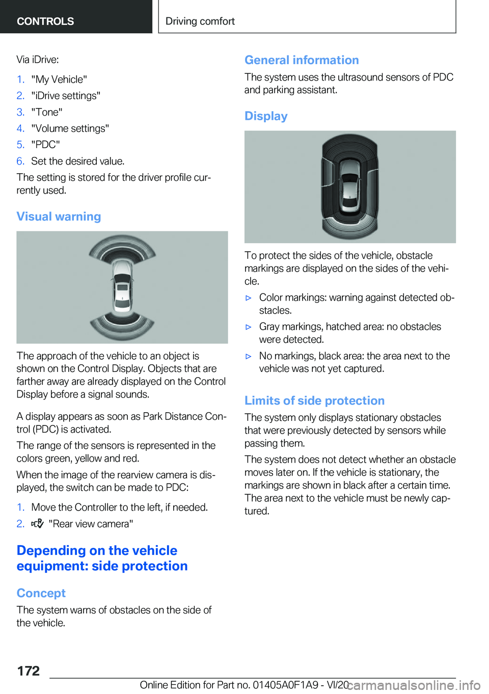 BMW 2 SERIES COUPE 2021  Owners Manual �V�i�a��i�D�r�i�v�e�:�1�.�"�M�y��V�e�h�i�c�l�e�"�2�.�"�i�D�r�i�v�e��s�e�t�t�i�n�g�s�"�3�.�"�T�o�n�e�"�4�.�"�V�o�l�u�m�e��s�e�t�t�i�n�g�s�"�5�.�"�P�D�C�"�6�.