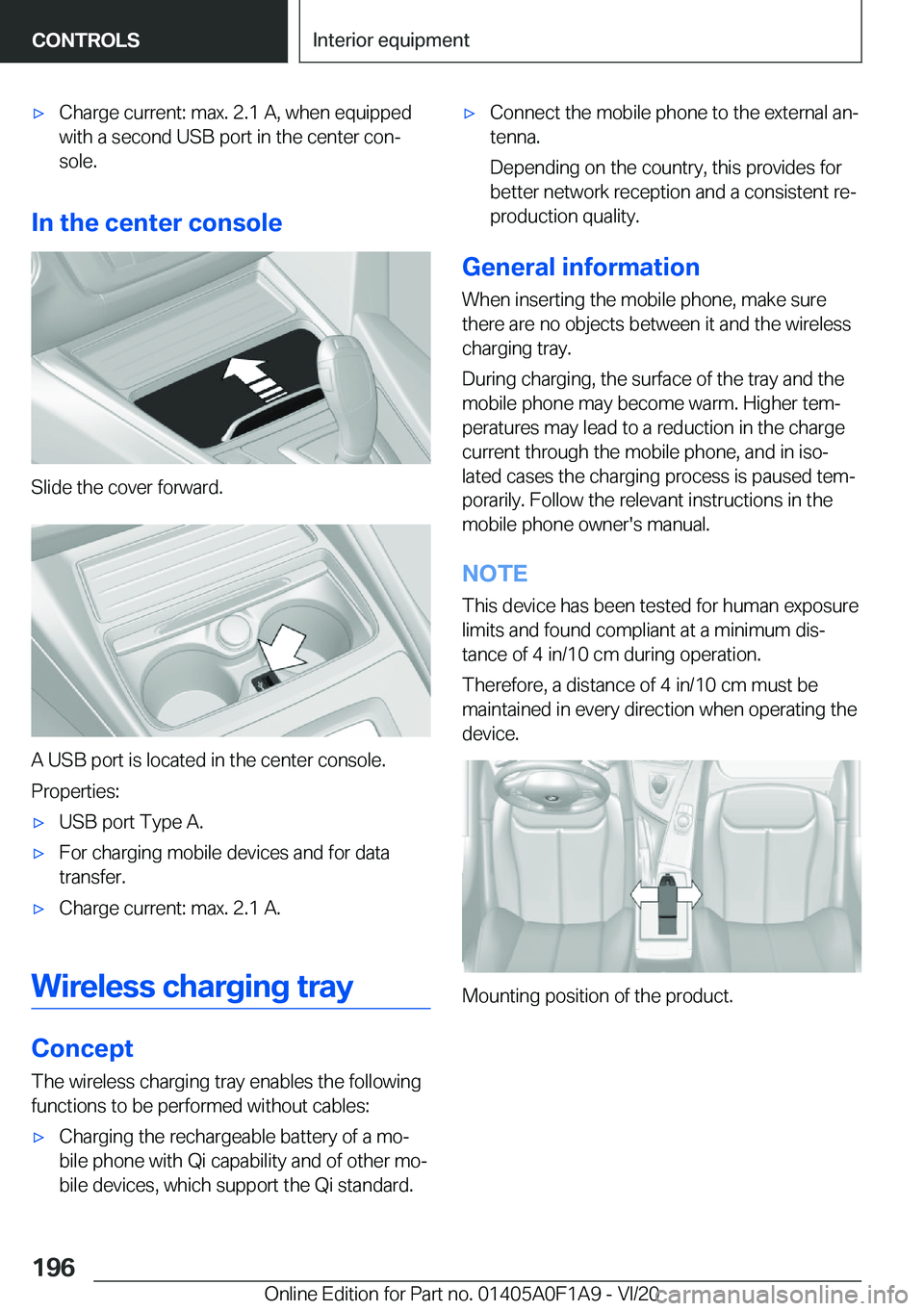 BMW 2 SERIES COUPE 2021  Owners Manual 'x�C�h�a�r�g�e��c�u�r�r�e�n�t�:��m�a�x�.��2�.�1��A�,��w�h�e�n��e�q�u�i�p�p�e�d
�w�i�t�h��a��s�e�c�o�n�d��U�S�B��p�o�r�t��i�n��t�h�e��c�e�n�t�e�r��c�o�n#j
�s�o�l�e�.
�I�n��t�h�e��c�