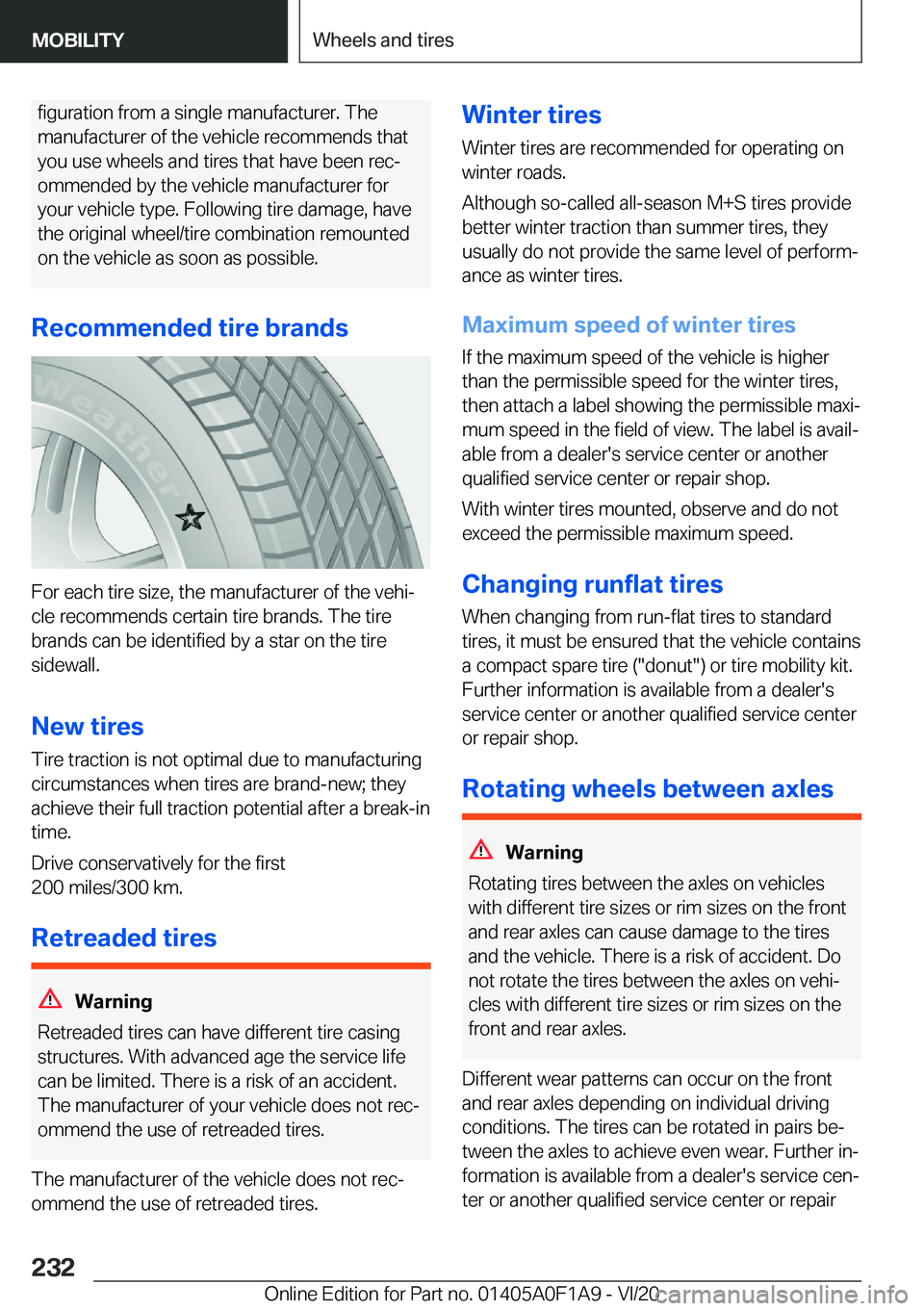 BMW 2 SERIES COUPE 2021  Owners Manual �f�i�g�u�r�a�t�i�o�n��f�r�o�m��a��s�i�n�g�l�e��m�a�n�u�f�a�c�t�u�r�e�r�.��T�h�e
�m�a�n�u�f�a�c�t�u�r�e�r��o�f��t�h�e��v�e�h�i�c�l�e��r�e�c�o�m�m�e�n�d�s��t�h�a�t
�y�o�u��u�s�e��w�h�e�e�l�s