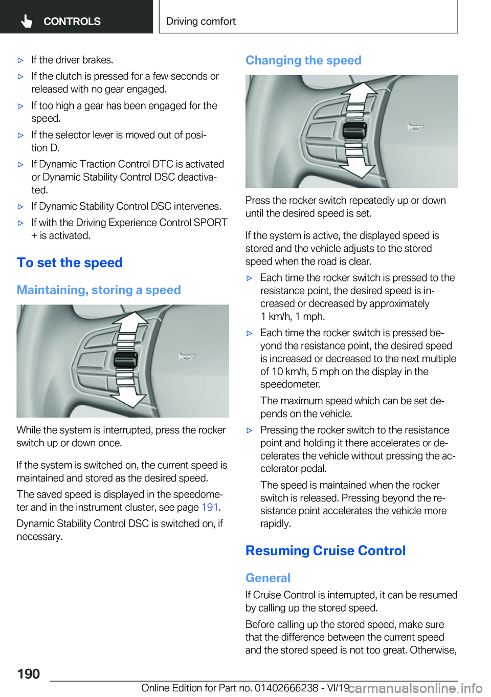 BMW 2 SERIES COUPE 2020  Owners Manual 'x�I�f��t�h�e��d�r�i�v�e�r��b�r�a�k�e�s�.'x�I�f��t�h�e��c�l�u�t�c�h��i�s��p�r�e�s�s�e�d��f�o�r��a��f�e�w��s�e�c�o�n�d�s��o�r
�r�e�l�e�a�s�e�d��w�i�t�h��n�o��g�e�a�r��e�n�g�a�g�