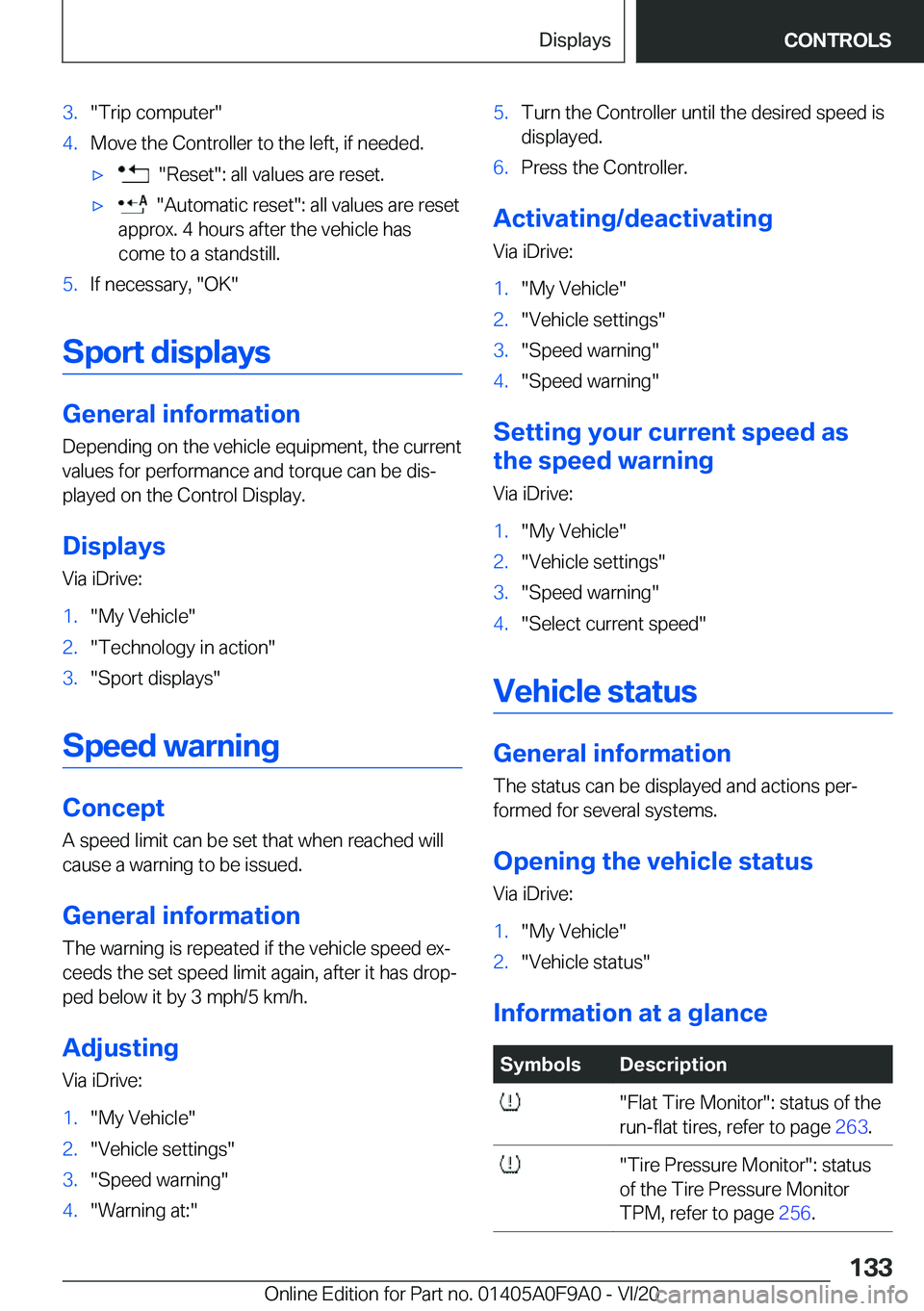 BMW 2 SERIES GRAN COUPE 2021  Owners Manual �3�.�"�T�r�i�p��c�o�m�p�u�t�e�r�"�4�.�M�o�v�e��t�h�e��C�o�n�t�r�o�l�l�e�r��t�o��t�h�e��l�e�f�t�,��i�f��n�e�e�d�e�d�.'x���"�R�e�s�e�t�"�:��a�l�l��v�a�l�u�e�s��a�r�e��r
