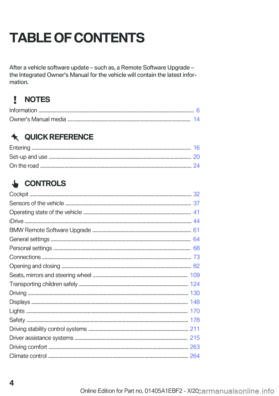 BMW 3 SERIES 2021  Owners Manual �T�A�B�L�E��O�F��C�O�N�T�E�N�T�S�A�f�t�e�r��a��v�e�h�i�c�l�e��s�o�f�t�w�a�r�e��u�p�d�a�t�e�m��s�u�c�h��a�s�,��a��R�e�m�o�t�e��S�o�f�t�w�a�r�e��U�p�g�r�a�d�e�m
�t�h�e��*�n�t�e�g�r�a�t�