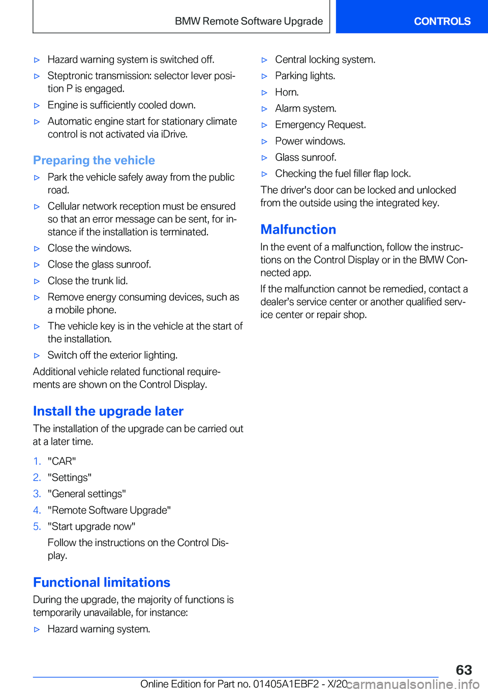 BMW 3 SERIES 2021 Repair Manual 'x�H�a�z�a�r�d��w�a�r�n�i�n�g��s�y�s�t�e�m��i�s��s�w�i�t�c�h�e�d��o�f�f�.'x�S�t�e�p�t�r�o�n�i�c��t�r�a�n�s�m�i�s�s�i�o�n�:��s�e�l�e�c�t�o�r��l�e�v�e�r��p�o�s�i#j�t�i�o�n��P��i�s��e