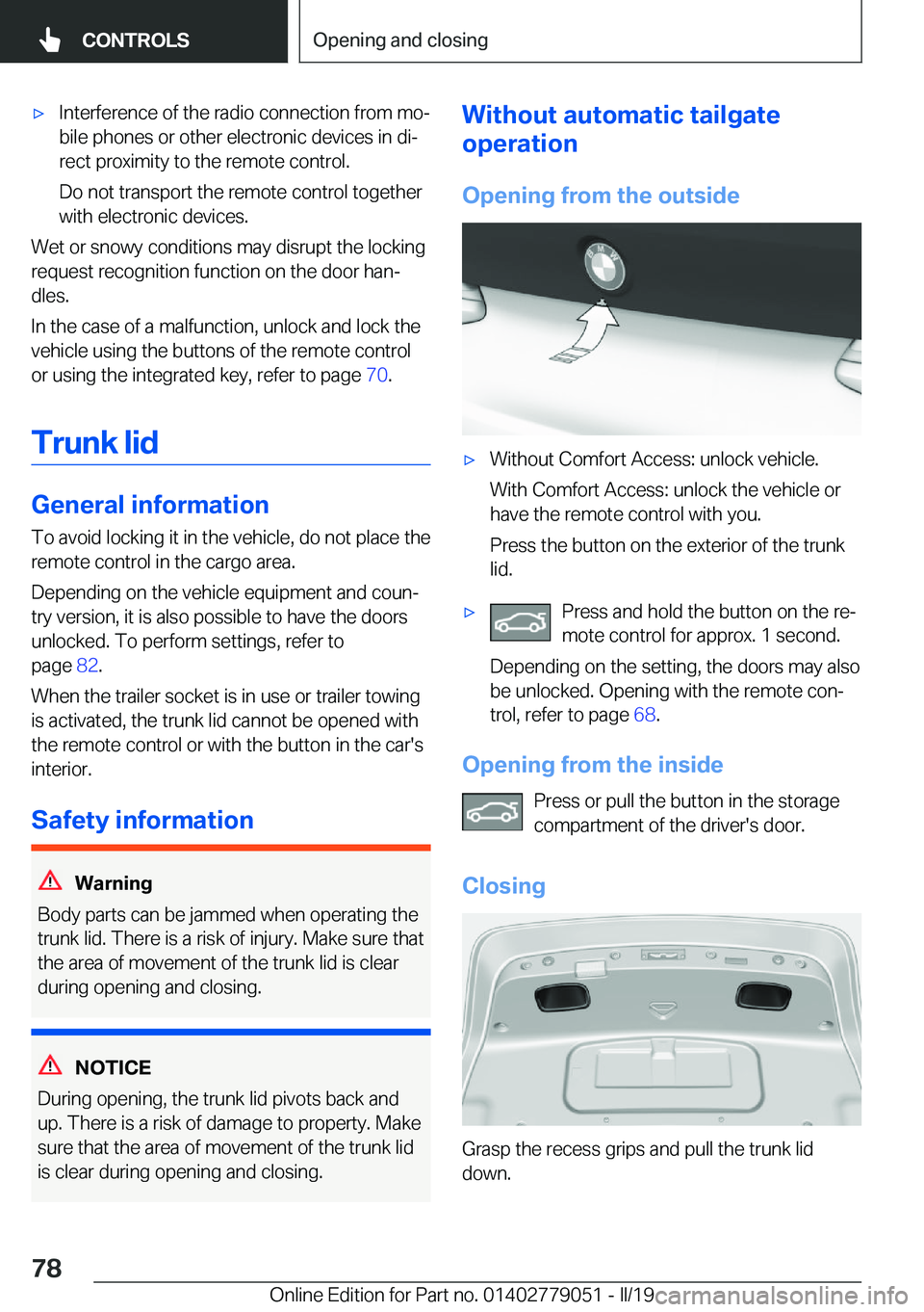 BMW 3 SERIES 2019 Manual PDF 'x�I�n�t�e�r�f�e�r�e�n�c�e��o�f��t�h�e��r�a�d�i�o��c�o�n�n�e�c�t�i�o�n��f�r�o�m��m�oj
�b�i�l�e��p�h�o�n�e�s��o�r��o�t�h�e�r��e�l�e�c�t�r�o�n�i�c��d�e�v�i�c�e�s��i�n��d�ij
�r�e�c�t�