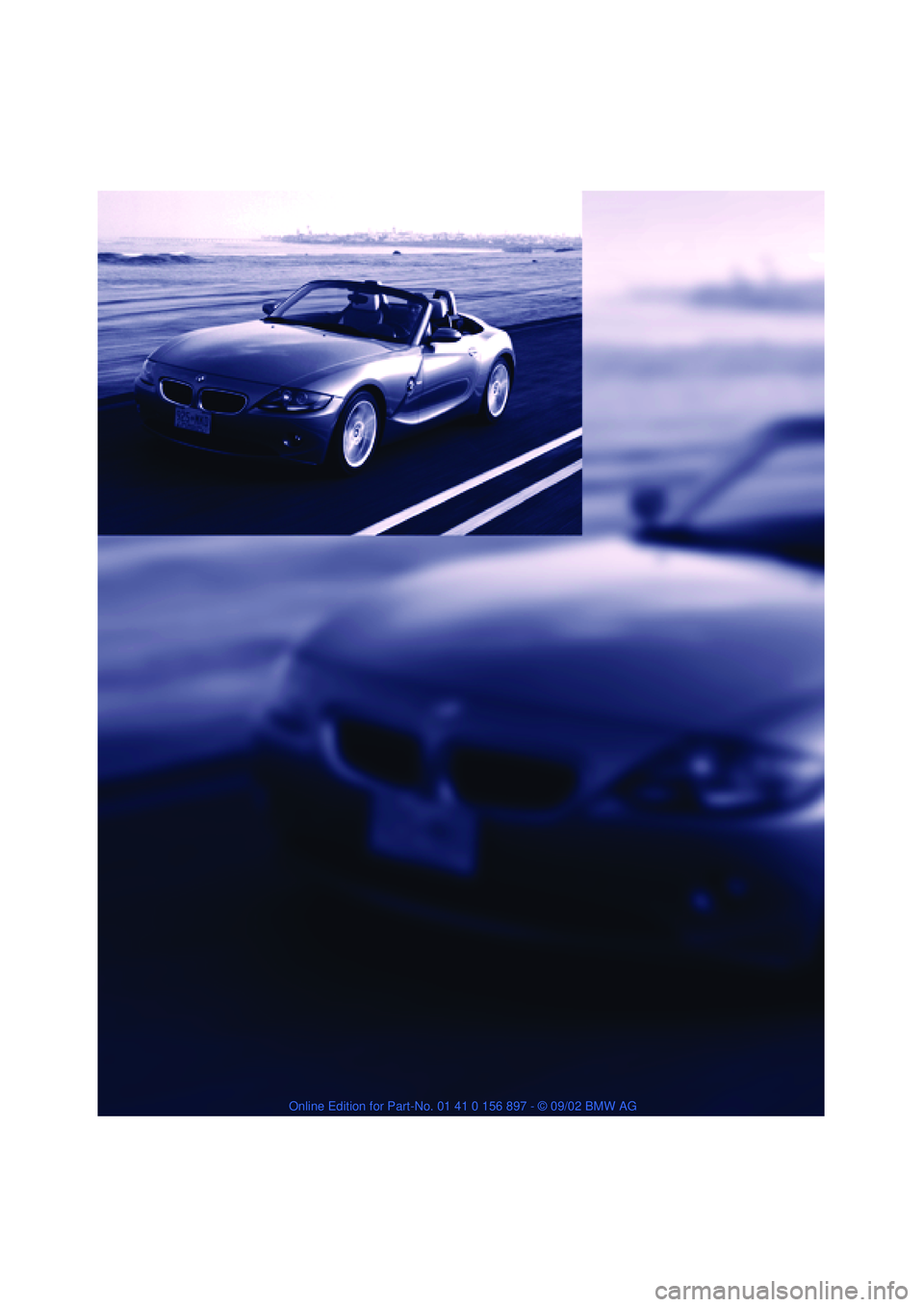 BMW 3.0i ROADSTER 2003  Owners Manual 