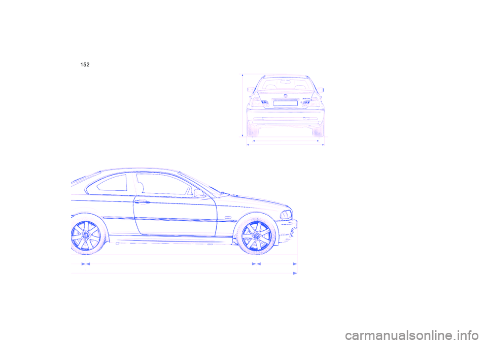 BMW 325CI 2006  Owners Manual 152 
