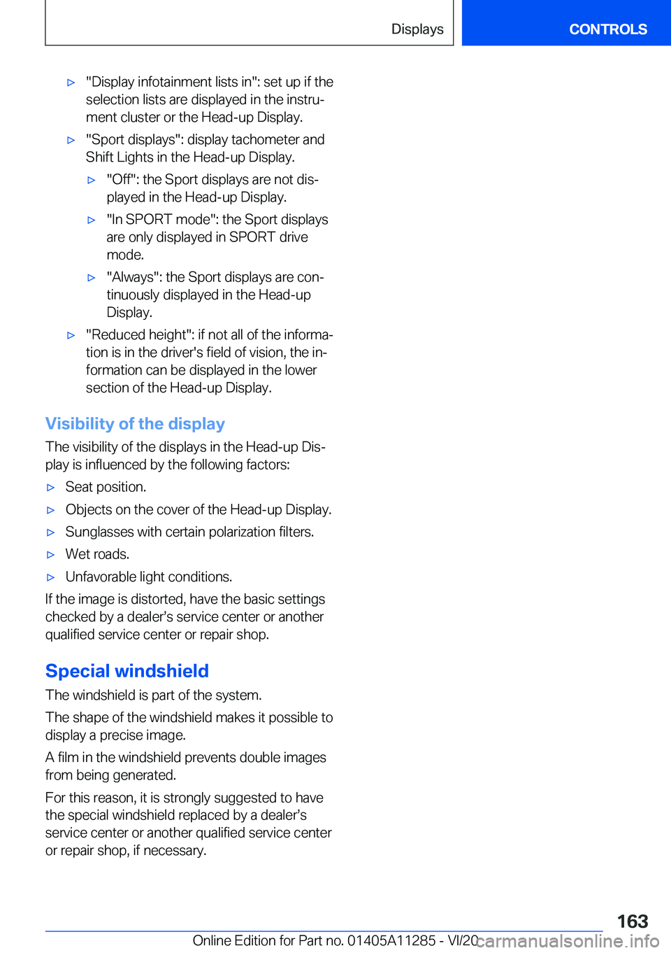 BMW 4 SERIES COUPE 2021  Owners Manual 'x�"�D�i�s�p�l�a�y��i�n�f�o�t�a�i�n�m�e�n�t��l�i�s�t�s��i�n�"�:��s�e�t��u�p��i�f��t�h�e
�s�e�l�e�c�t�i�o�n��l�i�s�t�s��a�r�e��d�i�s�p�l�a�y�e�d��i�n��t�h�e��i�n�s�t�r�u#j
�m�e