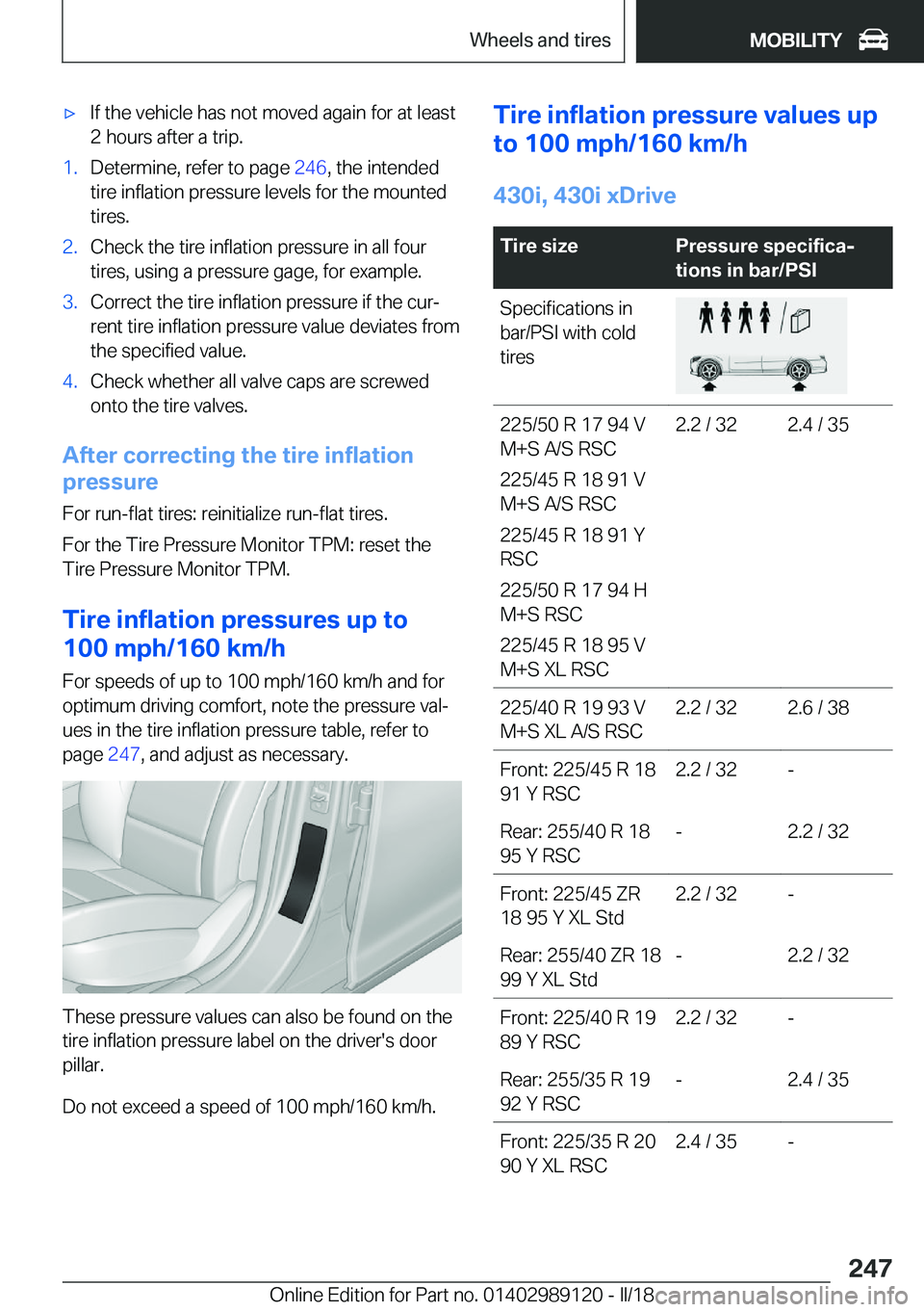 BMW 4 SERIES COUPE 2019  Owners Manual 'x�I�f� �t�h�e� �v�e�h�i�c�l�e� �h�a�s� �n�o�t� �m�o�v�e�d� �a�g�a�i�n� �f�o�r� �a�t� �l�e�a�s�t�2� �h�o�u�r�s� �a�f�t�e�r� �a� �t�r�i�p�.�1�.�D�e�t�e�r�m�i�n�e�,� �r�e�f�e�r� �t�o� �p�a�g�e�  �2�