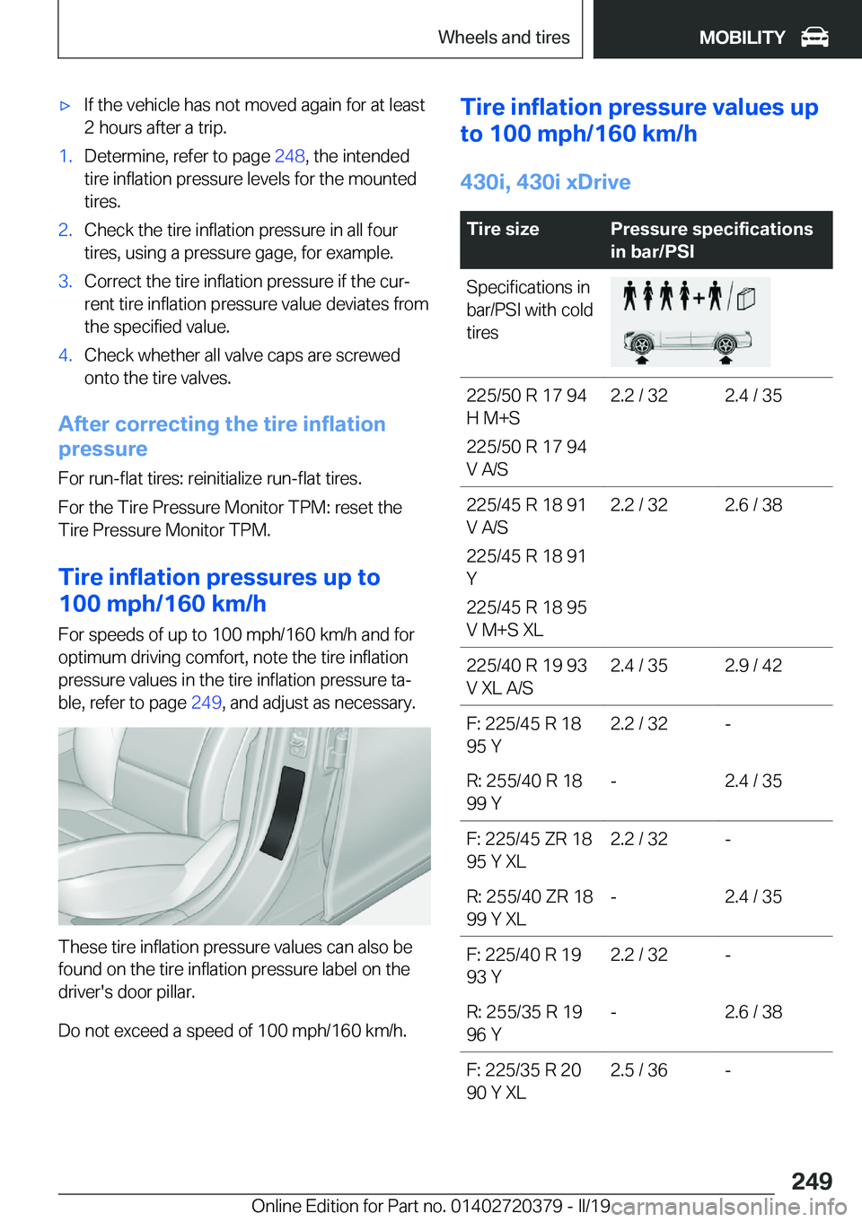BMW 4 SERIES COUPE 2020  Owners Manual 'x�I�f��t�h�e��v�e�h�i�c�l�e��h�a�s��n�o�t��m�o�v�e�d��a�g�a�i�n��f�o�r��a�t��l�e�a�s�t�2��h�o�u�r�s��a�f�t�e�r��a��t�r�i�p�.�1�.�D�e�t�e�r�m�i�n�e�,��r�e�f�e�r��t�o��p�a�g�e� �2�