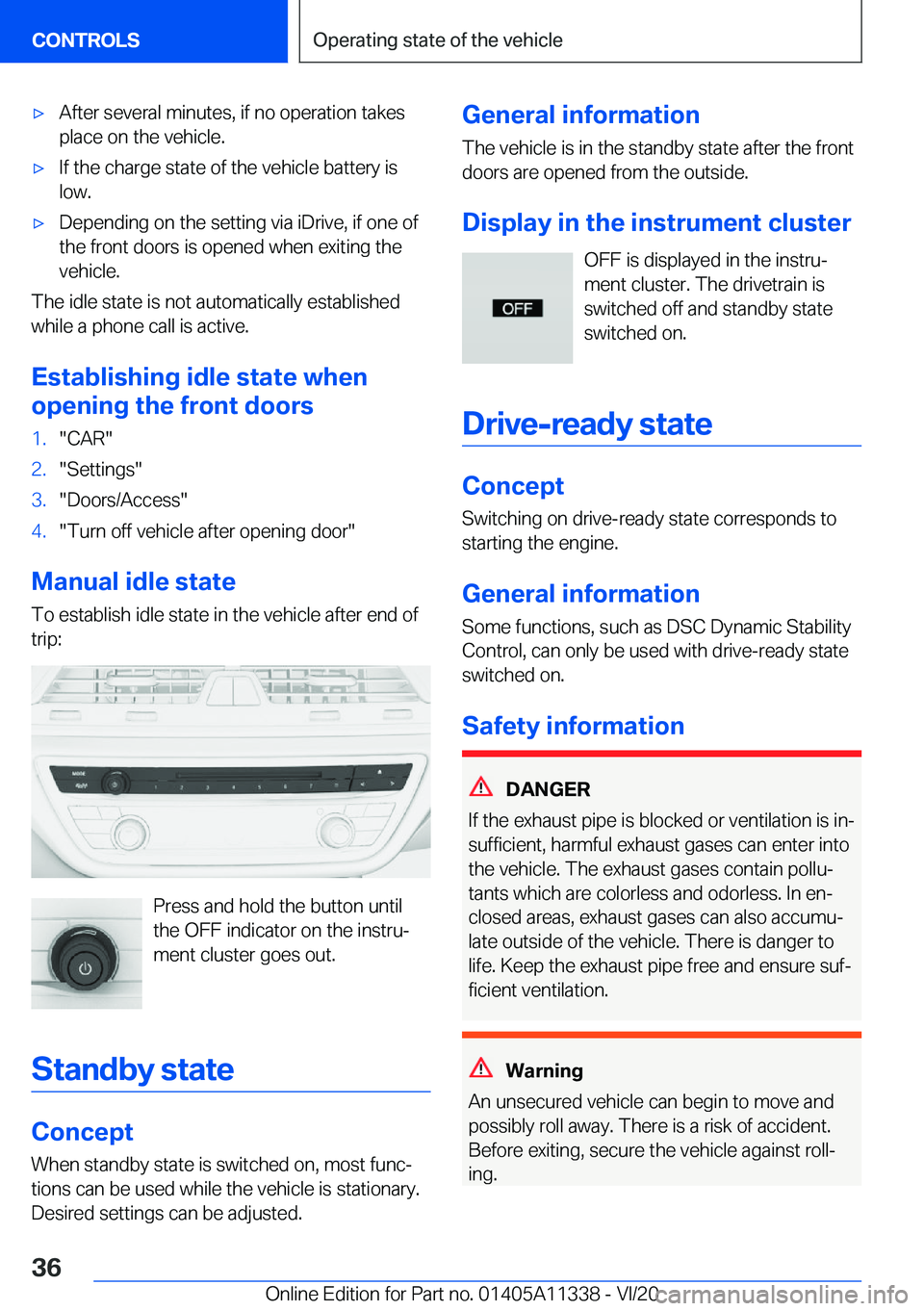 BMW 5 SERIES 2021 Owners Guide 'x�A�f�t�e�r��s�e�v�e�r�a�l��m�i�n�u�t�e�s�,��i�f��n�o��o�p�e�r�a�t�i�o�n��t�a�k�e�s
�p�l�a�c�e��o�n��t�h�e��v�e�h�i�c�l�e�.'x�I�f��t�h�e��c�h�a�r�g�e��s�t�a�t�e��o�f��t�h�e��v�