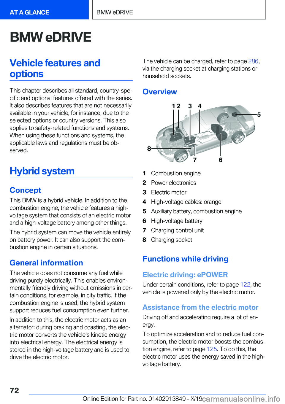 BMW 5 SERIES 2020 Manual PDF �B�M�W��e�D�R�I�V�E�V�e�h�i�c�l�e��f�e�a�t�u�r�e�s��a�n�d�o�p�t�i�o�n�s
�T�h�i�s��c�h�a�p�t�e�r��d�e�s�c�r�i�b�e�s��a�l�l��s�t�a�n�d�a�r�d�,��c�o�u�n�t�r�y�-�s�p�e#j�c�i�f�i�c��a�n�d��o�p�t�