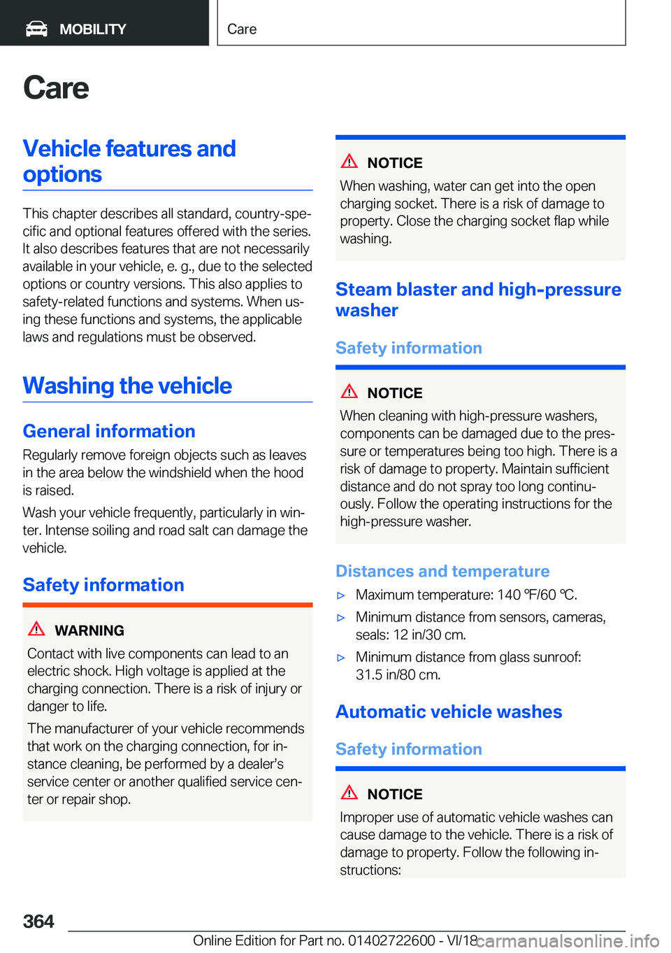 BMW 5 SERIES 2019  Owners Manual �C�a�r�e�V�e�h�i�c�l�e��f�e�a�t�u�r�e�s��a�n�d�o�p�t�i�o�n�s
�T�h�i�s��c�h�a�p�t�e�r��d�e�s�c�r�i�b�e�s��a�l�l��s�t�a�n�d�a�r�d�,��c�o�u�n�t�r�y�-�s�p�ej�c�i�f�i�c��a�n�d��o�p�t�i�o�n�a�l��