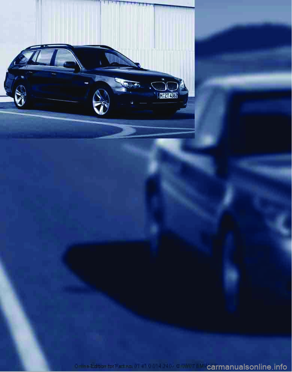 BMW 528I 2008  Owners Manual 