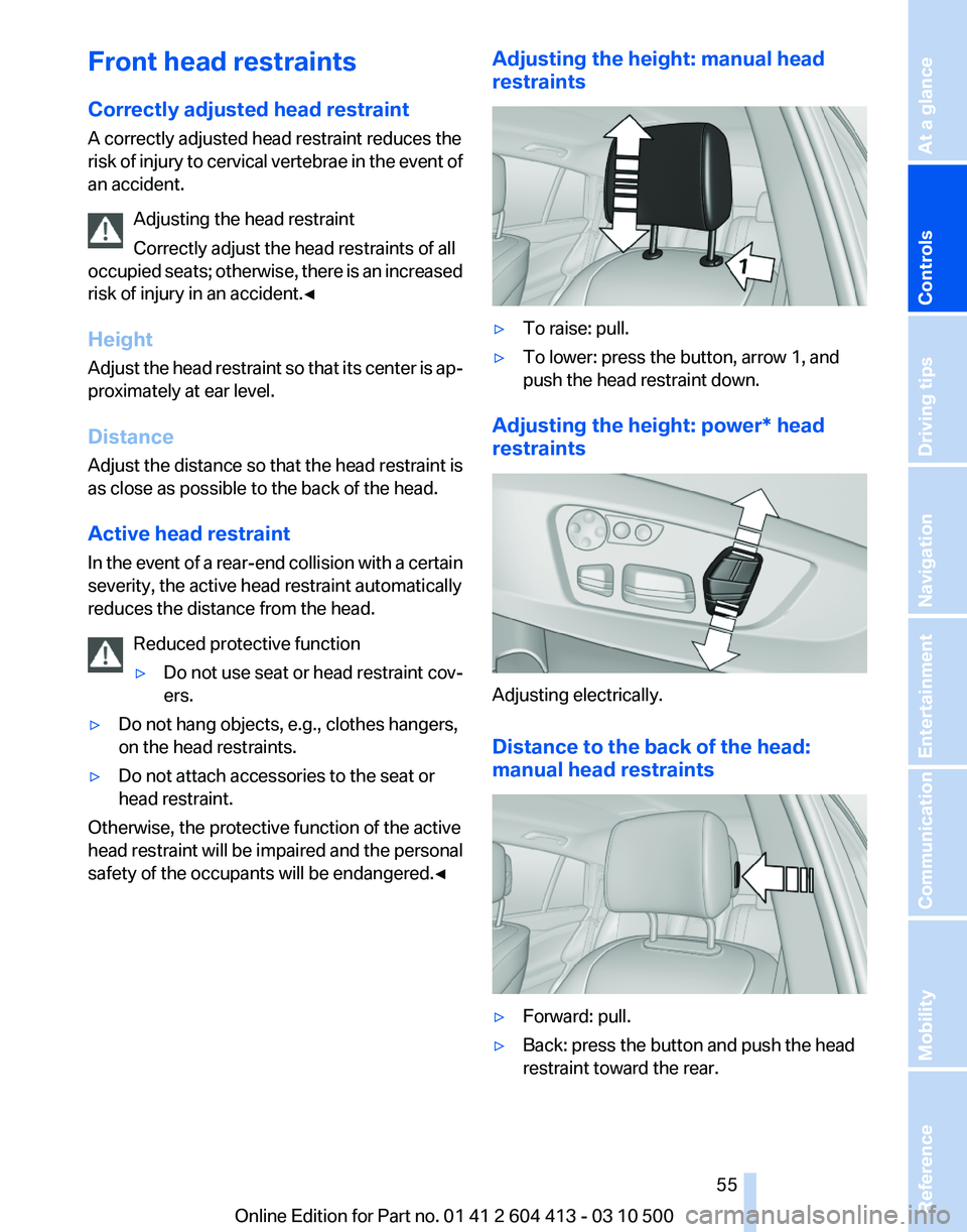 BMW 550I GRAN TURISMO 2010 Workshop Manual 