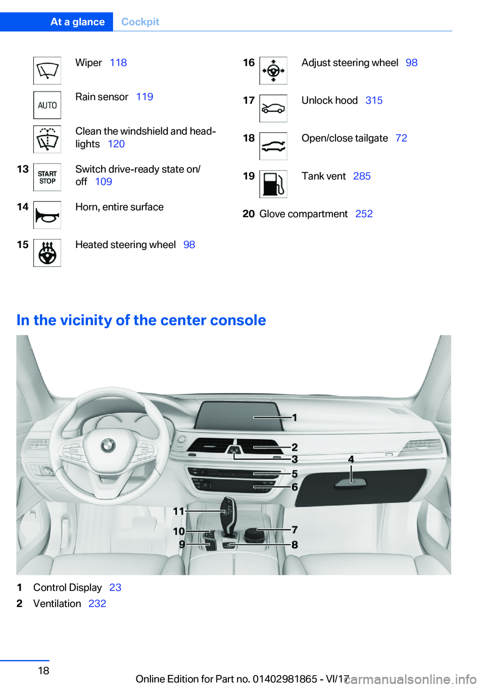 BMW 7 SERIES 2018 User Guide �W�i�p�e�r#\#_�1�1�8�R�a�i�n� �s�e�n�s�o�r#\#_ �1�1�9�C�l�e�a�n� �t�h�e� �w�i�n�d�s�h�i�e�l�d� �a�n�d� �h�e�a�d#j
�l�i�g�h�t�s#\#_ �1�2�0�1�3�S�w�i�t�c�h� �d�r�i�v�e�-�r�e�a�d�y� �s�t�a�t�e� �o�n�/
�o