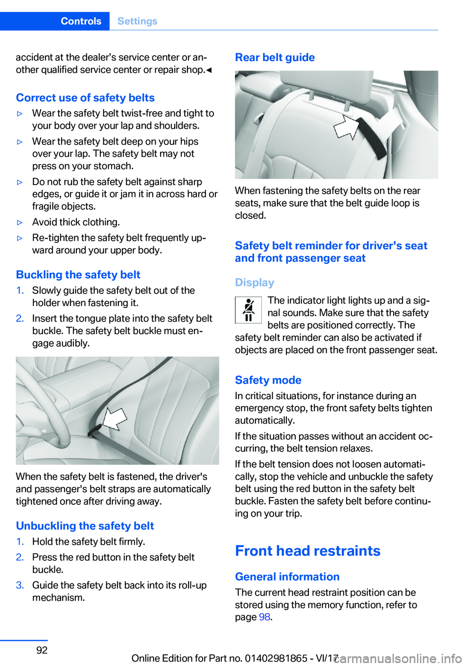 BMW 7 SERIES 2018  Owners Manual �a�c�c�i�d�e�n�t� �a�t� �t�h�e� �d�e�a�l�e�r#s�s� �s�e�r�v�i�c�e� �c�e�n�t�e�r� �o�r� �a�n#j�o�t�h�e�r� �q�u�a�l�i�f�i�e�d� �s�e�r�v�i�c�e� �c�e�n�t�e�r� �o�r� �r�e�p�a�i�r� �s�h�o�p�.'