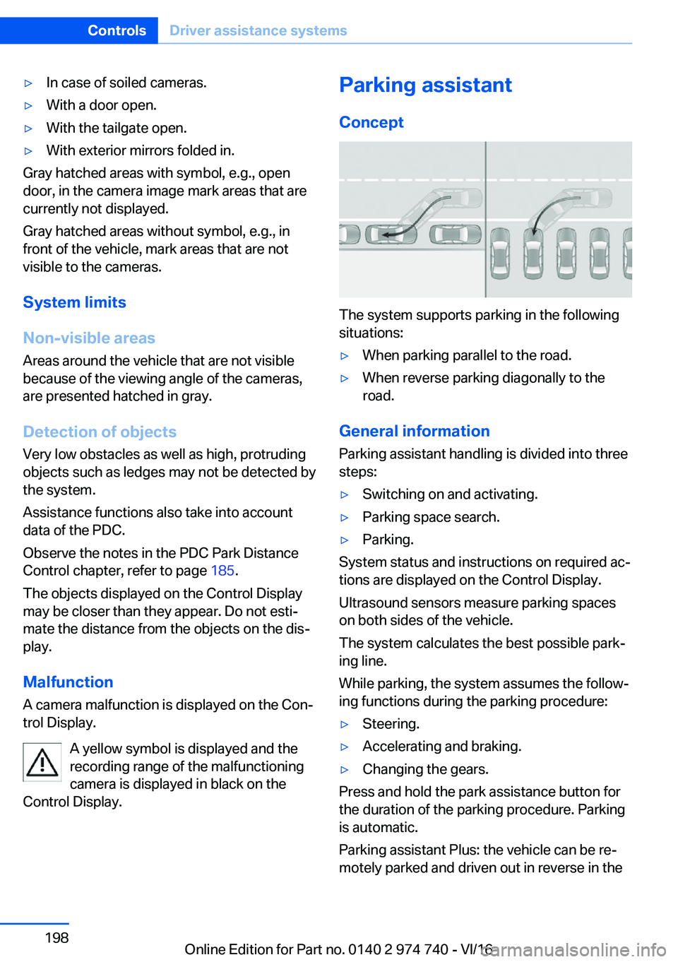 BMW 7 SERIES 2017  Owners Manual 'y�I�n� �c�a�s�e� �o�f� �s�o�i�l�e�d� �c�a�m�e�r�a�s�.'y�W�i�t�h� �a� �d�o�o�r� �o�p�e�n�.'y�W�i�t�h� �t�h�e� �t�a�i�l�g�a�t�e� �o�p�e�n�.'y�W�i�t�h� �e�x�t�e�r�i�o�r� �m�i�r�r�o�r�s� 