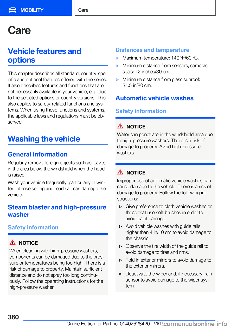 BMW 8 SERIES GRAN COUPE 2020  Owners Manual �C�a�r�e�V�e�h�i�c�l�e��f�e�a�t�u�r�e�s��a�n�d�o�p�t�i�o�n�s
�T�h�i�s��c�h�a�p�t�e�r��d�e�s�c�r�i�b�e�s��a�l�l��s�t�a�n�d�a�r�d�,��c�o�u�n�t�r�y�-�s�p�ej�c�i�f�i�c��a�n�d��o�p�t�i�o�n�a�l��
