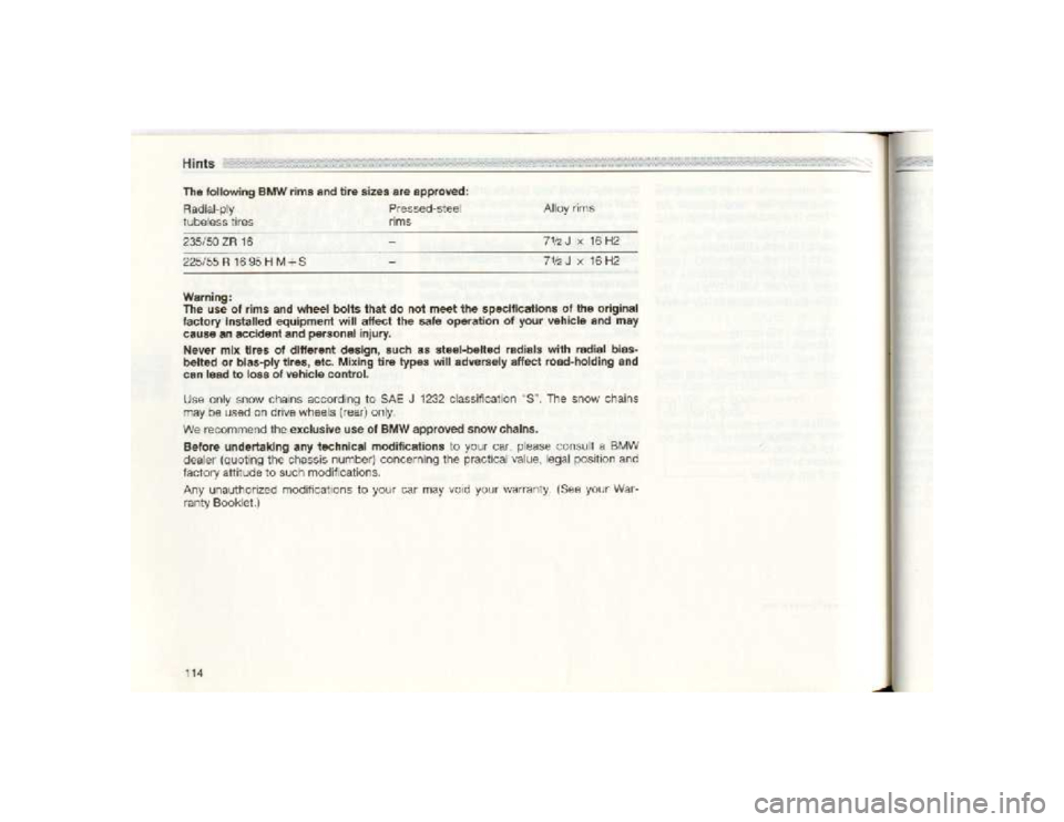 BMW 850I COUPE 1989  Owners Manual 