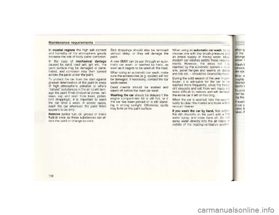 BMW 850I COUPE 1989  Owners Manual 