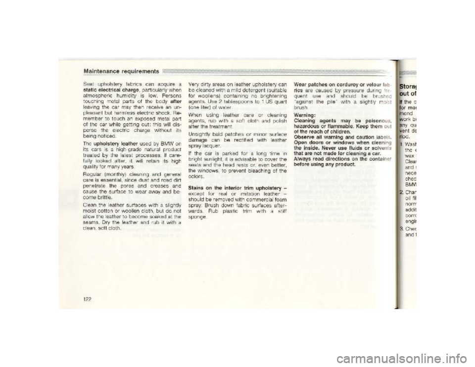 BMW 850I COUPE 1989 Owners Manual BMW 850I COUPE 1989 Owners Manual