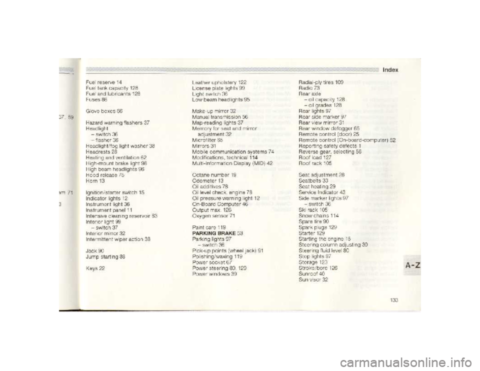 BMW 850I COUPE 1989 Owners Manual BMW 850I COUPE 1989 Owners Manual