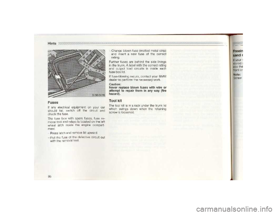 BMW 850I COUPE 1989 Manual Online 