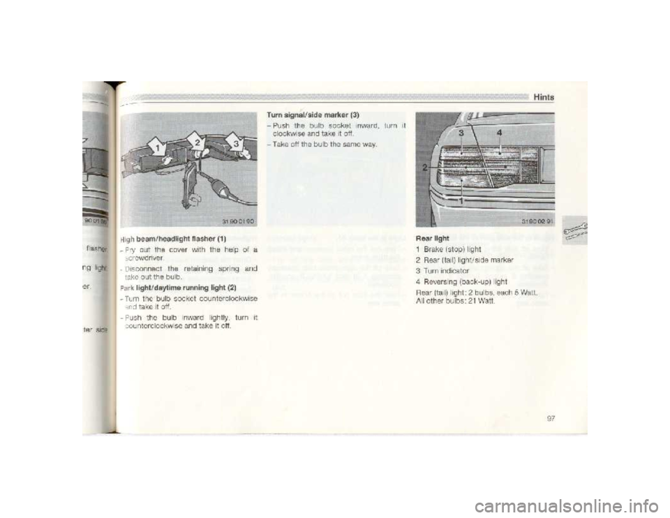 BMW 850I COUPE 1989  Owners Manual 