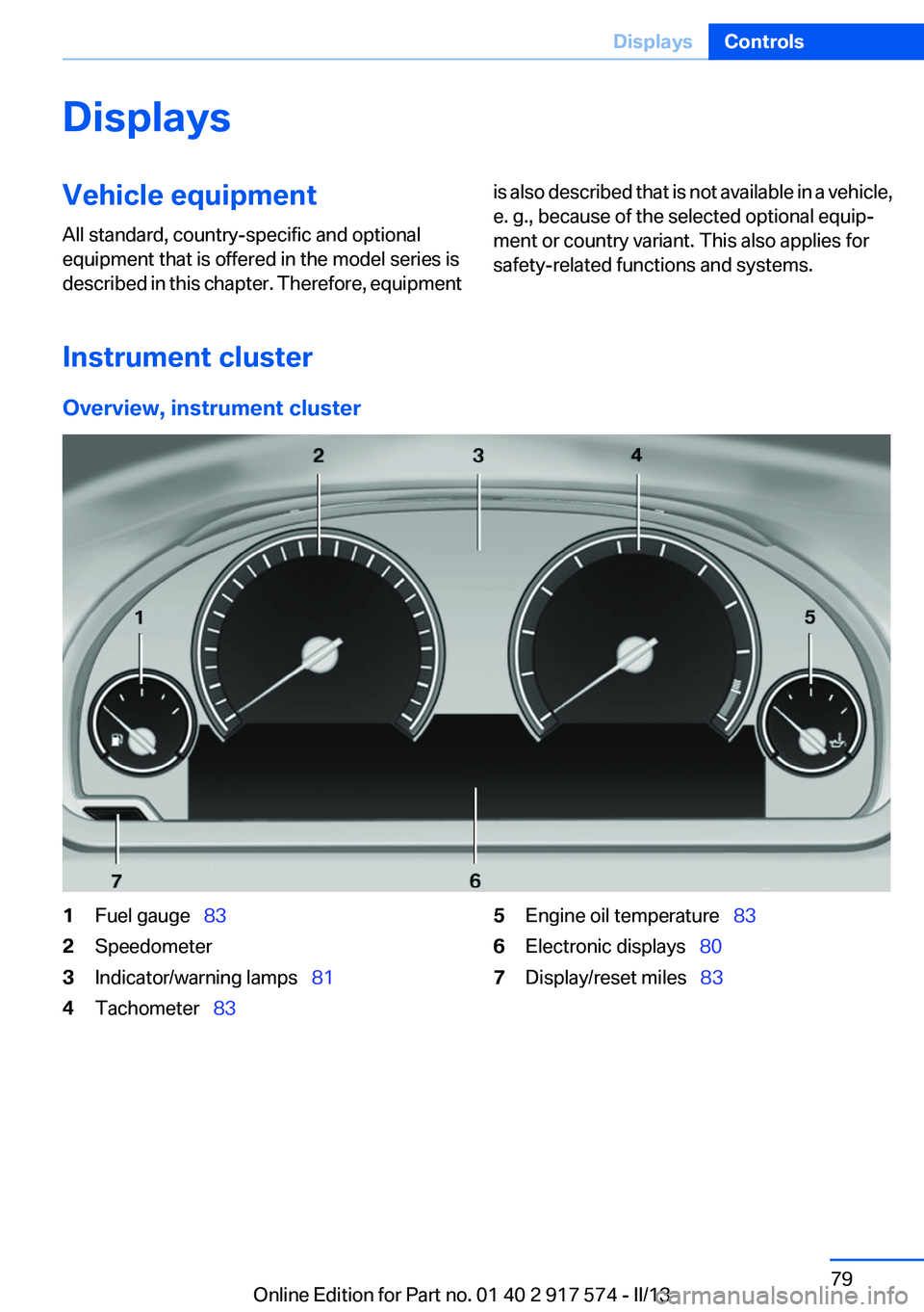 BMW ACTIVEHYBRID5 2013 Manual PDF DisplaysVehicle equipment
All standard, country-specific and optional
equipment that is offered in the model series is
described in this chapter. Therefore, equipmentis also described that is not avai BMW ACTIVEHYBRID5 2013 Manual PDF DisplaysVehicle equipment
All standard, country-specific and optional
equipment that is offered in the model series is
described in this chapter. Therefore, equipmentis also described that is not avai