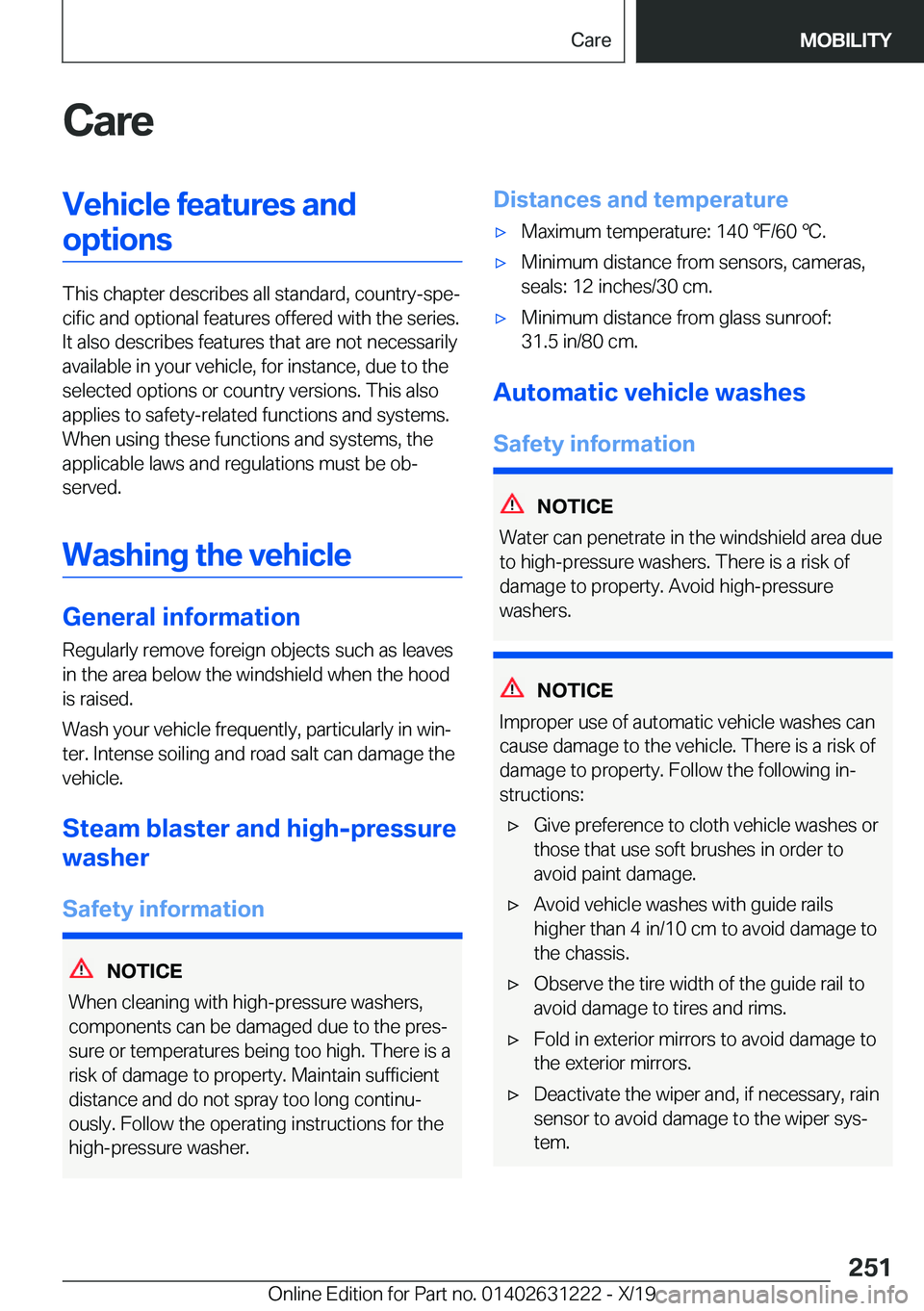 BMW M2 2020  Owners Manual �C�a�r�e�V�e�h�i�c�l�e��f�e�a�t�u�r�e�s��a�n�d�o�p�t�i�o�n�s
�T�h�i�s��c�h�a�p�t�e�r��d�e�s�c�r�i�b�e�s��a�l�l��s�t�a�n�d�a�r�d�,��c�o�u�n�t�r�y�-�s�p�e#j�c�i�f�i�c��a�n�d��o�p�t�i�o�n�a�l��