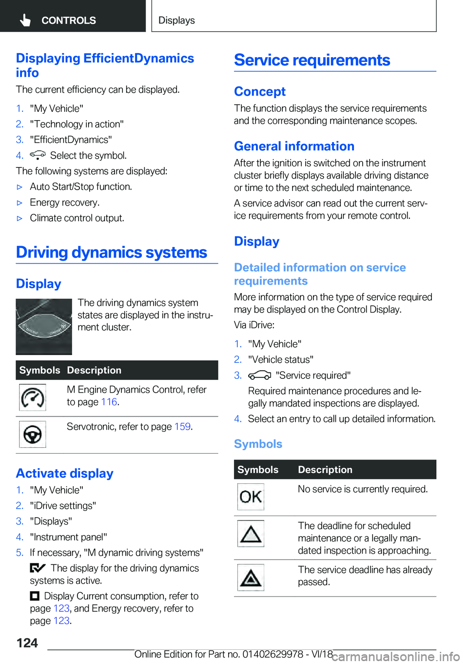 BMW M2 2019  Owners Manual �D�i�s�p�l�a�y�i�n�g��E�f�f�i�c�i�e�n�t�D�y�n�a�m�i�c�s
�i�n�f�o
�T�h�e��c�u�r�r�e�n�t��e�f�f�i�c�i�e�n�c�y��c�a�n��b�e��d�i�s�p�l�a�y�e�d�.
�1�. ��M�y��V�e�h�i�c�l�e�
�2�. ��T�e�c�h�n�o�l�o