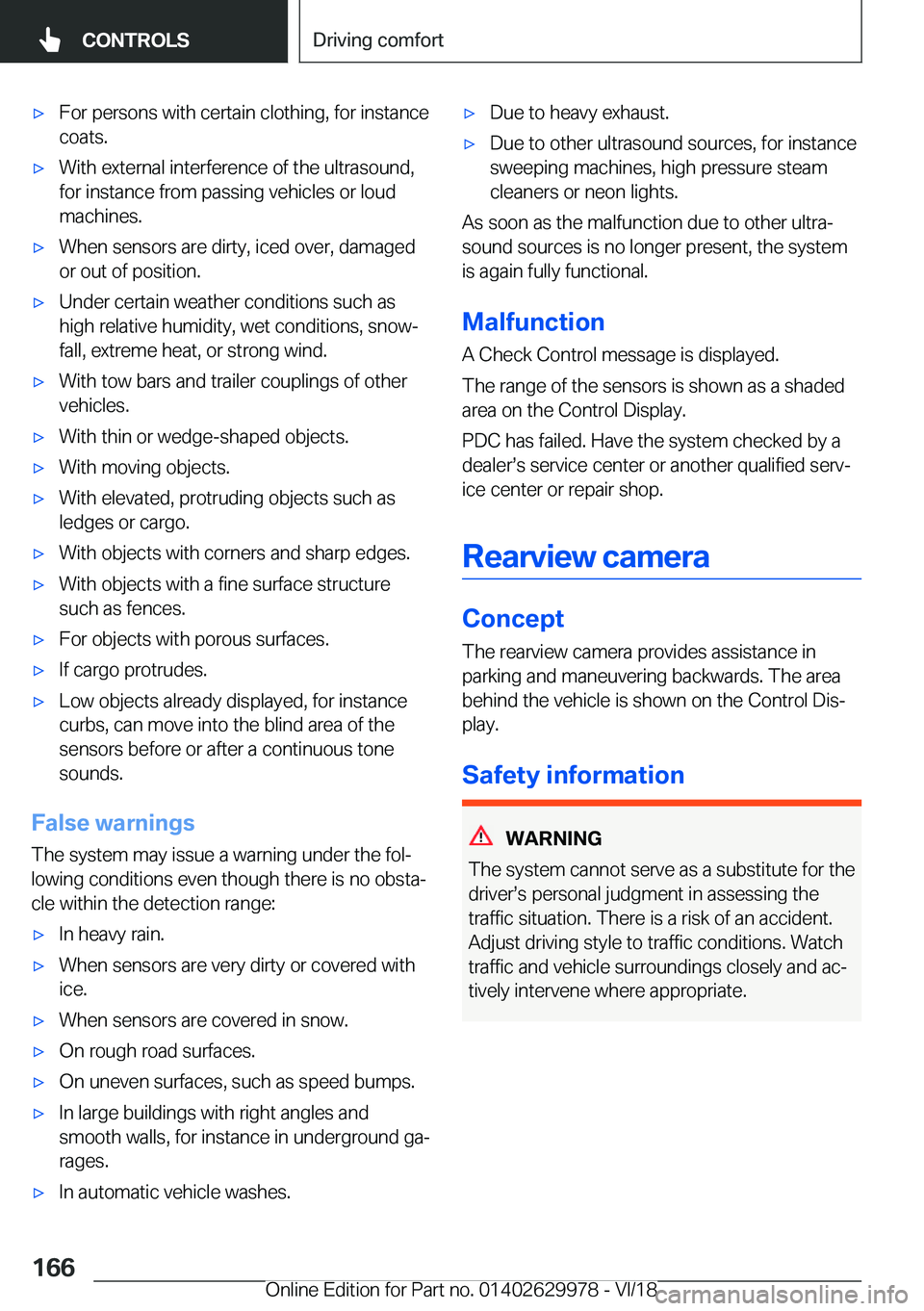 BMW M2 2019  Owners Manual 'x
�F�o�r��p�e�r�s�o�n�s��w�i�t�h��c�e�r�t�a�i�n��c�l�o�t�h�i�n�g�,��f�o�r��i�n�s�t�a�n�c�e
�c�o�a�t�s�.
'x �W�i�t�h��e�x�t�e�r�n�a�l��i�n�t�e�r�f�e�r�e�n�c�e��o�f��t�h�e��u�l�t�r�a