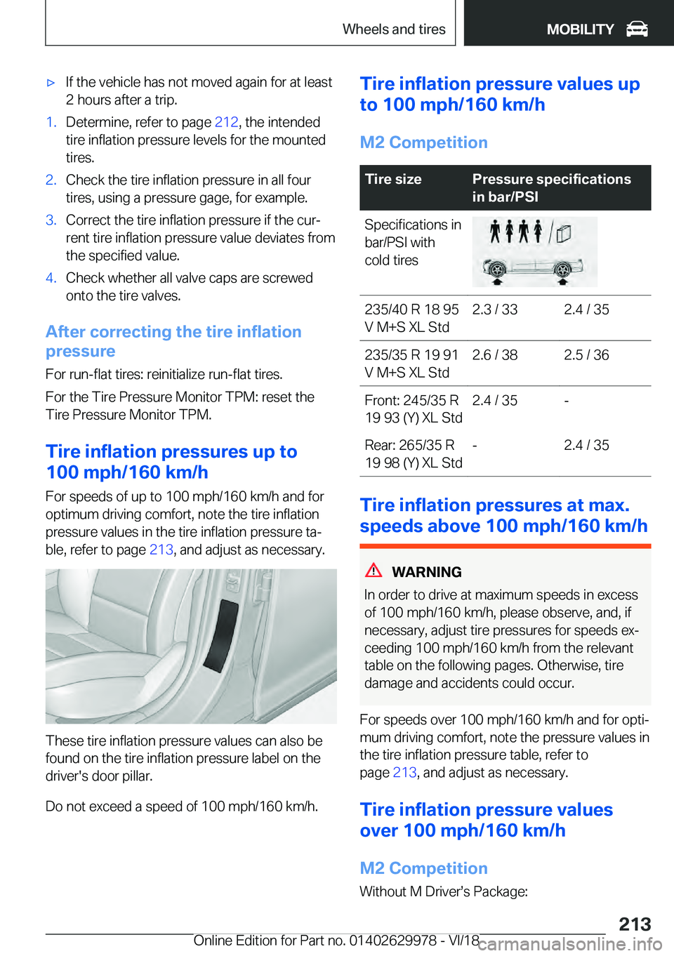 BMW M2 2019  Owners Manual 'x
�I�f��t�h�e��v�e�h�i�c�l�e��h�a�s��n�o�t��m�o�v�e�d��a�g�a�i�n��f�o�r��a�t��l�e�a�s�t
�2��h�o�u�r�s��a�f�t�e�r��a��t�r�i�p�.
�1�. �D�e�t�e�r�m�i�n�e�,��r�e�f�e�r��t�o��p�a�g�e�