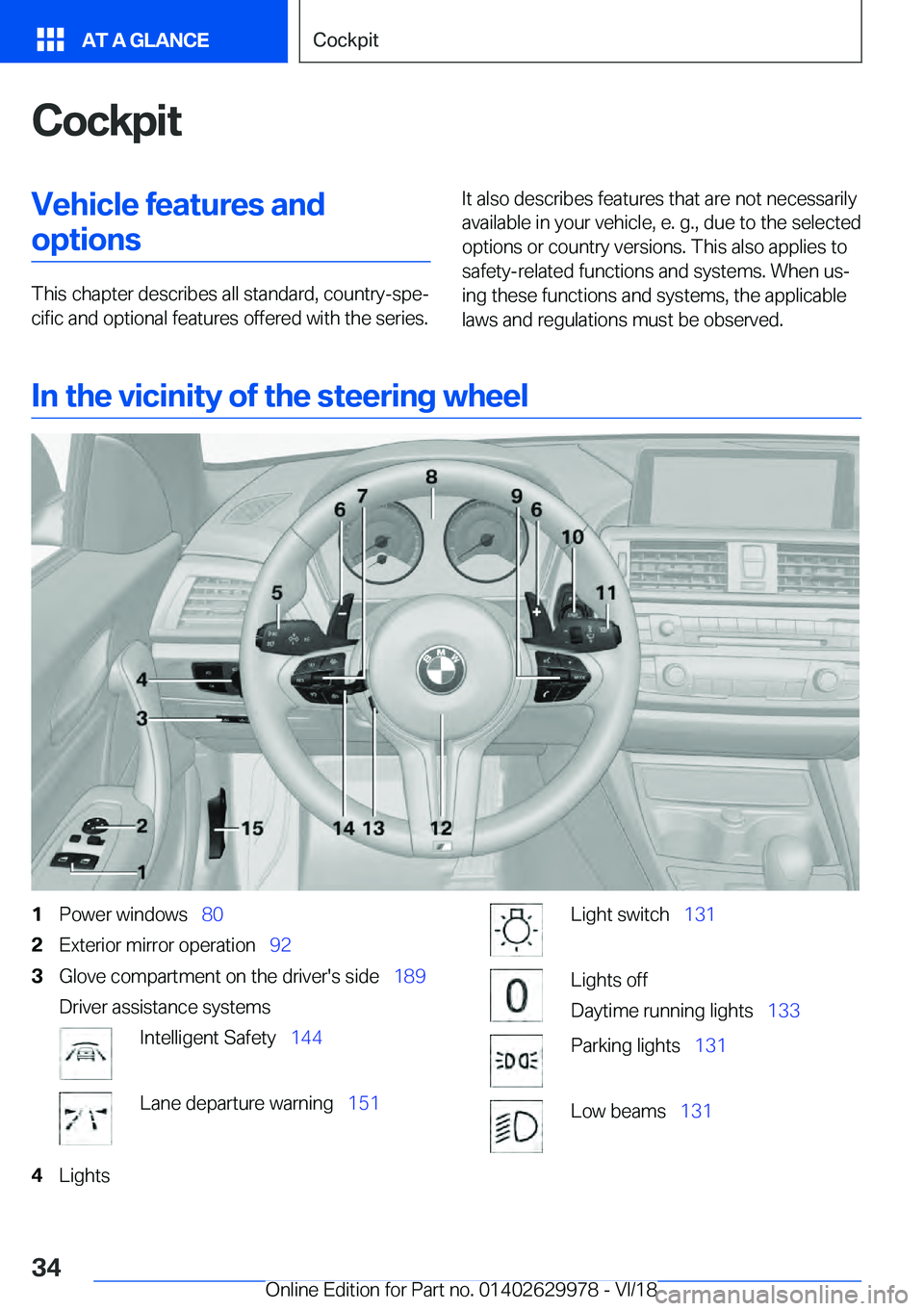 BMW M2 2019 Owners Guide �C�o�c�k�p�i�t
�V�e�h�i�c�l�e��f�e�a�t�u�r�e�s��a�n�d
�o�p
�t
�i�o�n�s�T�h�i�s��c�h�a�p�t�e�r��d�e�s�c�r�i�b�e�s��a�l�l��s�t�a�n�d�a�r�d�,��c�o�u�n�t�r�y�-�s�p�ej
�c�i�f�i�c��a�n�d��o�p�t�i�