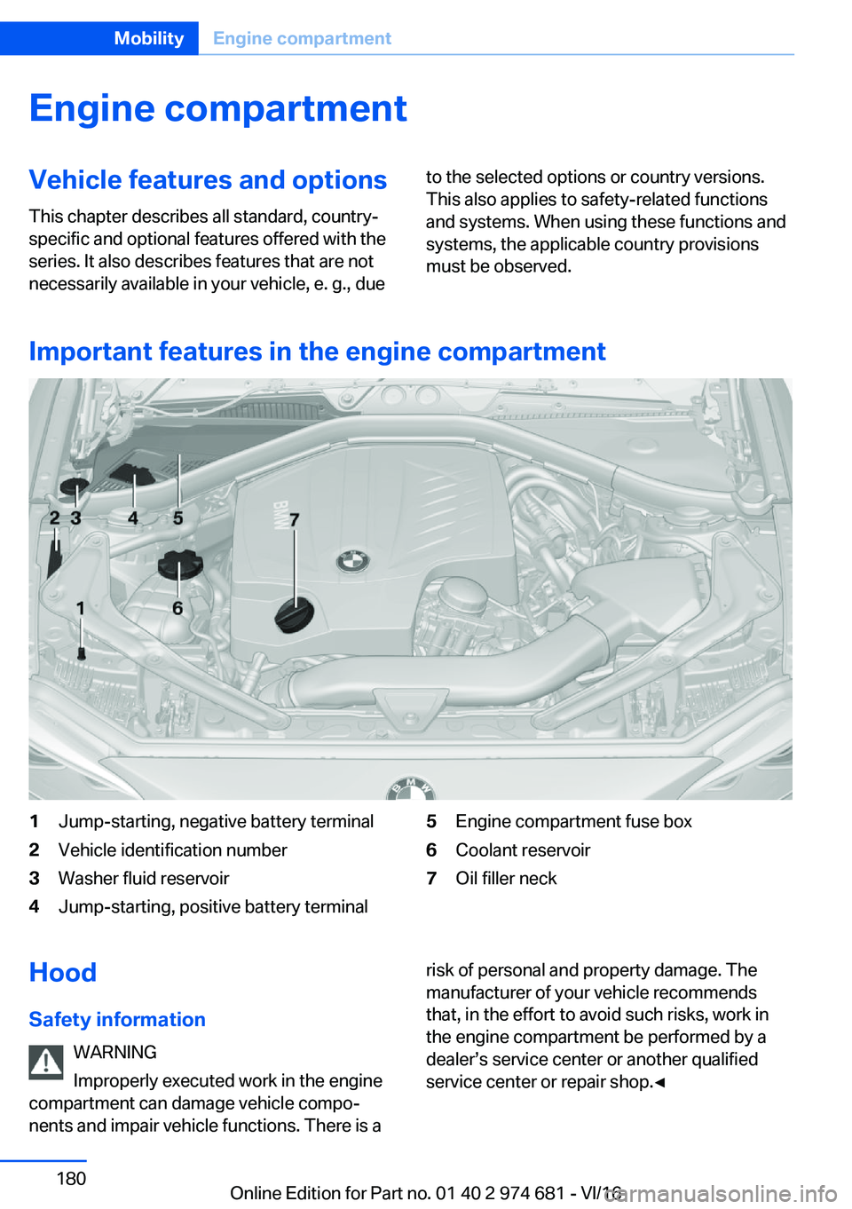 BMW M2 2017  Owners Manual �E�n�g�i�n�e��c�o�m�p�a�r�t�m�e�n�t�V�e�h�i�c�l�e��f�e�a�t�u�r�e�s��a�n�d��o�p�t�i�o�n�s�T�h�i�s� �c�h�a�p�t�e�r� �d�e�s�c�r�i�b�e�s� �a�l�l� �s�t�a�n�d�a�r�d�,� �c�o�u�n�t�r�y�-�s�p�e�c�i�f�i�c� 