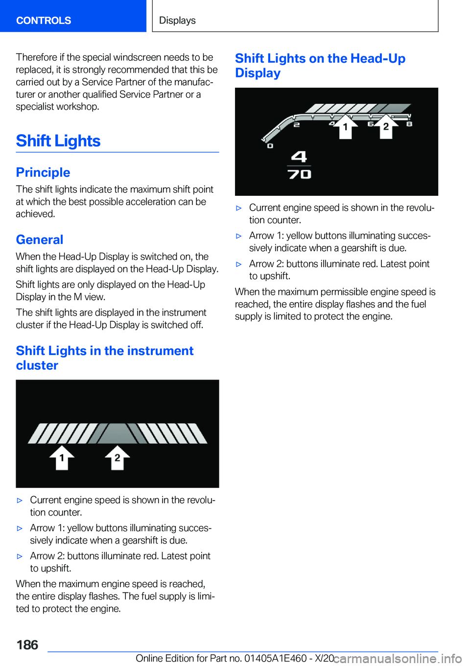 BMW M3 2021  Owners Manual �T�h�e�r�e�f�o�r�e��i�f��t�h�e��s�p�e�c�i�a�l��w�i�n�d�s�c�r�e�e�n��n�e�e�d�s��t�o��b�e
�r�e�p�l�a�c�e�d�,��i�t��i�s��s�t�r�o�n�g�l�y��r�e�c�o�m�m�e�n�d�e�d��t�h�a�t��t�h�i�s��b�e �c�a�r