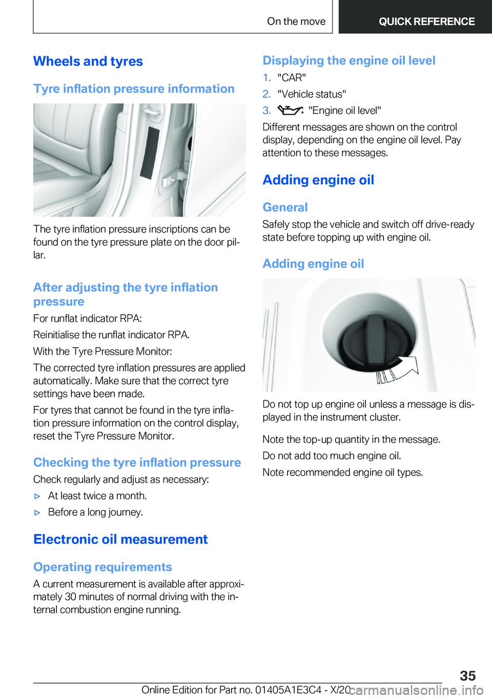 BMW M4 2021 Owners Guide �W�h�e�e�l�s��a�n�d��t�y�r�e�s
�T�y�r�e��i�n�f�l�a�t�i�o�n��p�r�e�s�s�u�r�e��i�n�f�o�r�m�a�t�i�o�n
�T�h�e��t�y�r�e��i�n�f�l�a�t�i�o�n��p�r�e�s�s�u�r�e��i�n�s�c�r�i�p�t�i�o�n�s��c�a�n��b�e
�