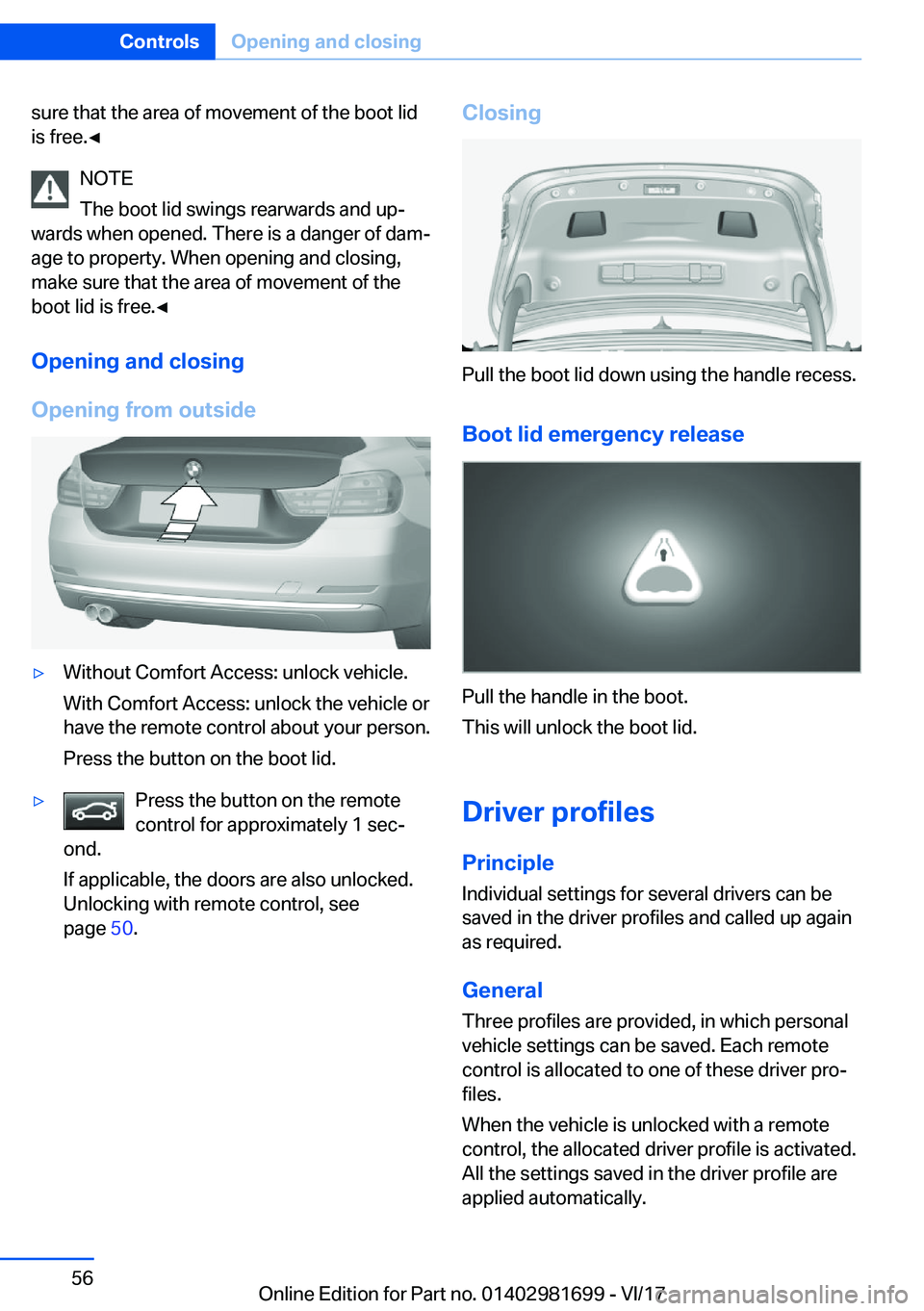 BMW M4 2018 Workshop Manual �s�u�r�e� �t�h�a�t� �t�h�e� �a�r�e�a� �o�f� �m�o�v�e�m�e�n�t� �o�f� �t�h�e� �b�o�o�t� �l�i�d
�i�s� �f�r�e�e�.'